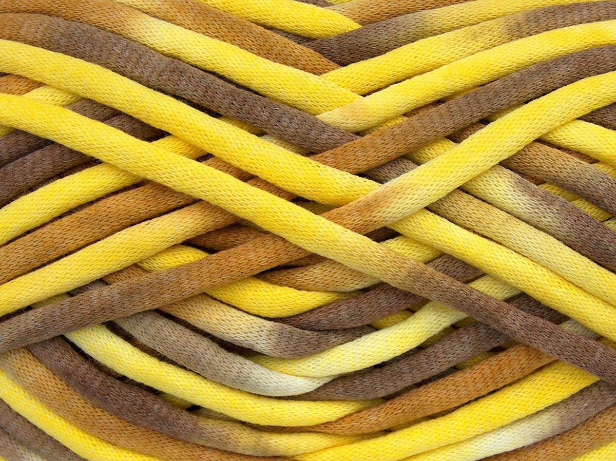 Tube Cotton Jumbo Color Yellow Shades, Camel Shades