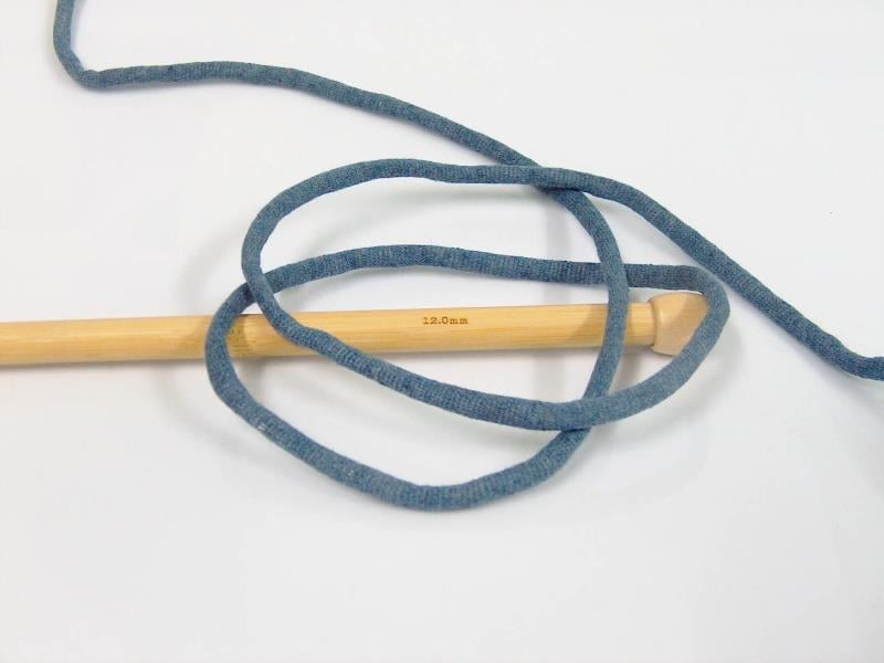 Tube Cotton Jumbo Jeans Blue