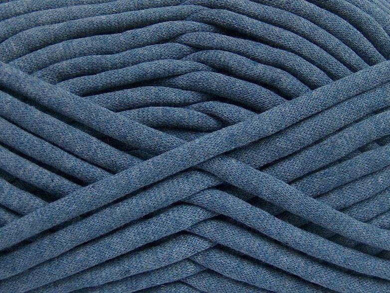 Tube Cotton Jumbo Jeans Blue