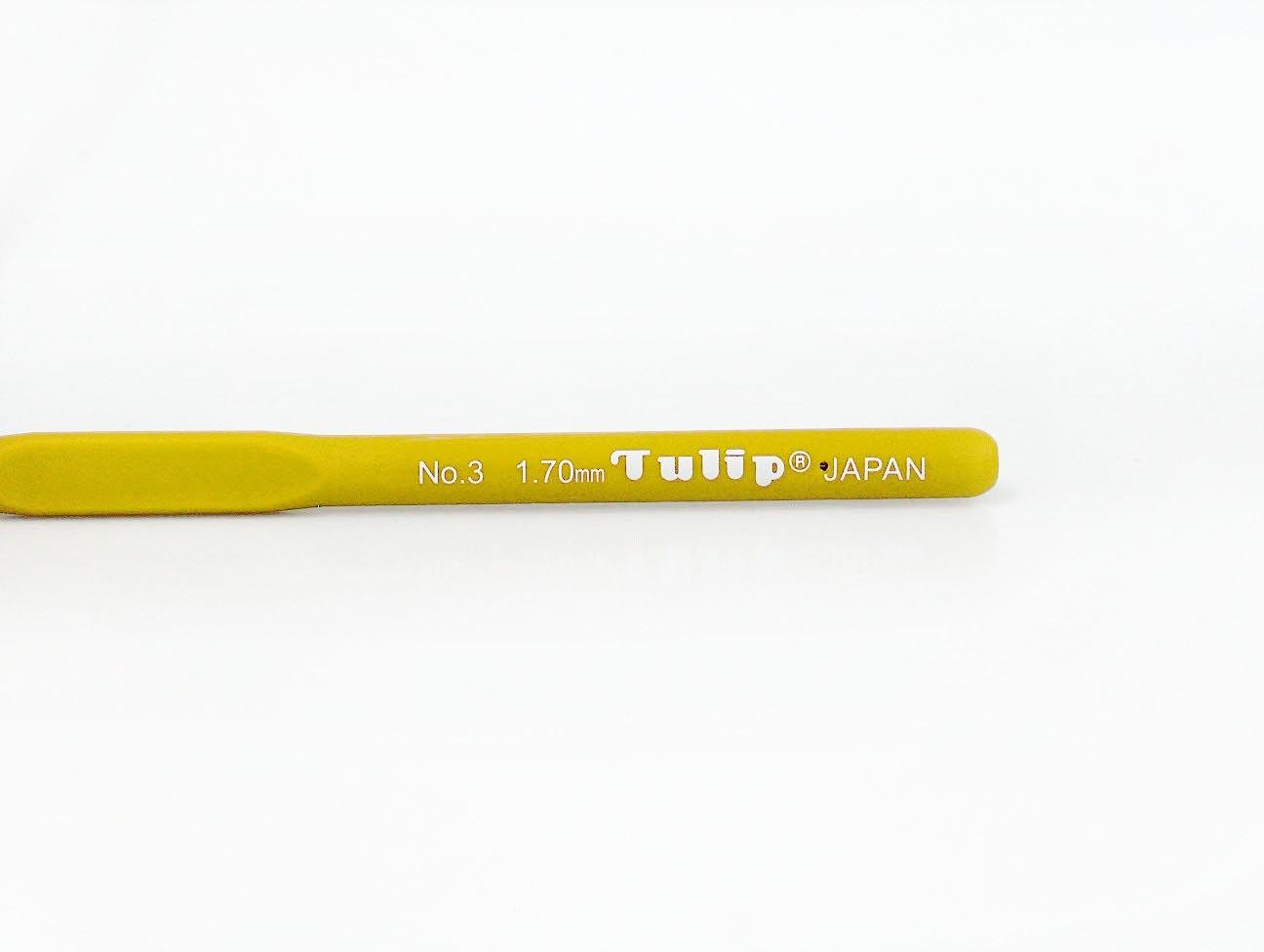 Tulip Crochet Hook with Soft Grip . #3 - 1.70 mm