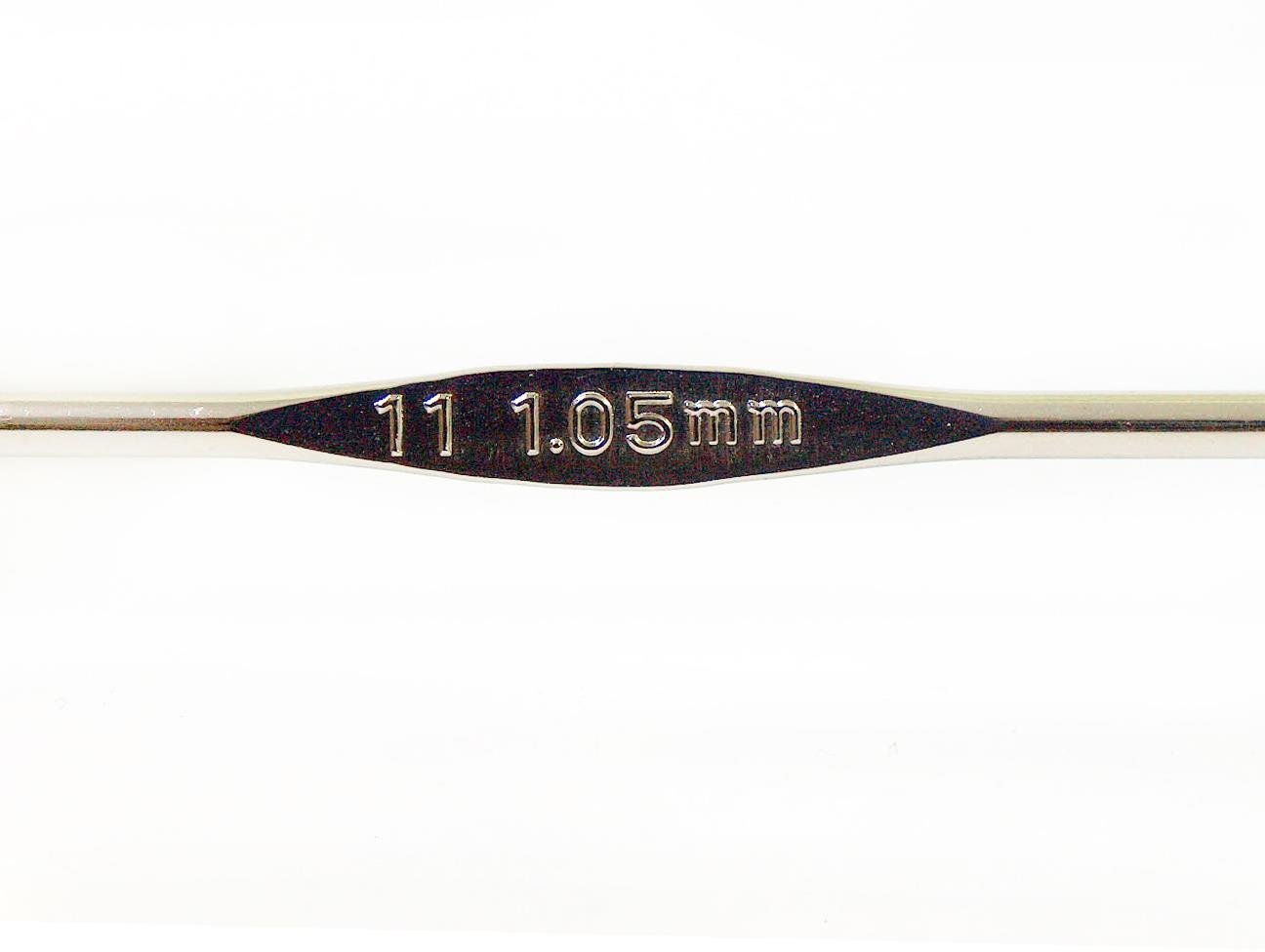Tulip Metal Crochet Hook . #11 - 1.05 mm