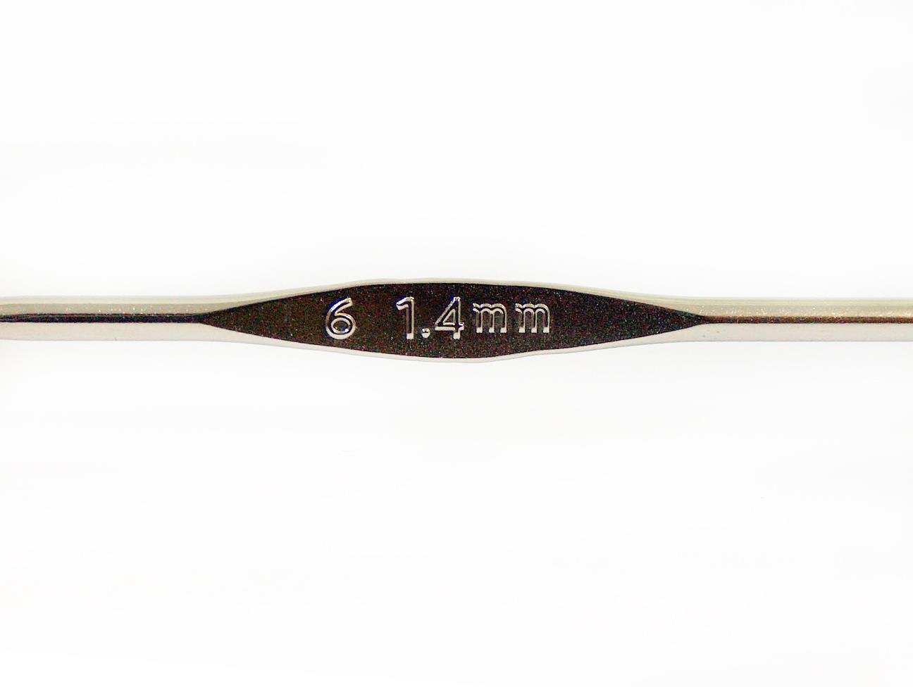 Tulip Metal Crochet Hook . #6 - 1.40 mm