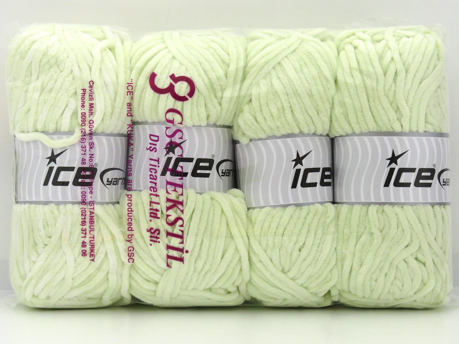 Velvet Baby Greenish White