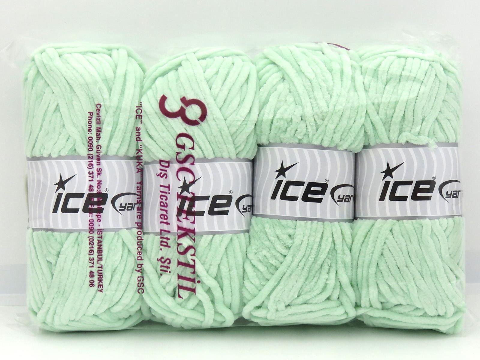 Velvet Baby Mint Green