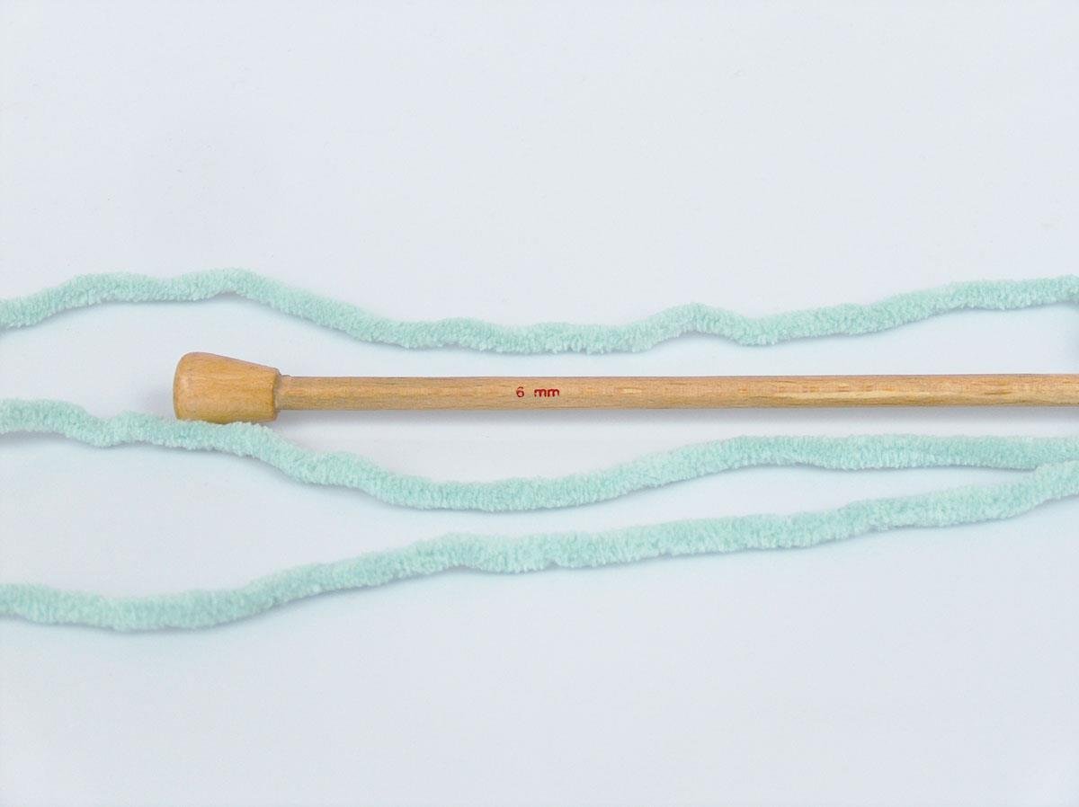 Velvet Chenille Mint Green