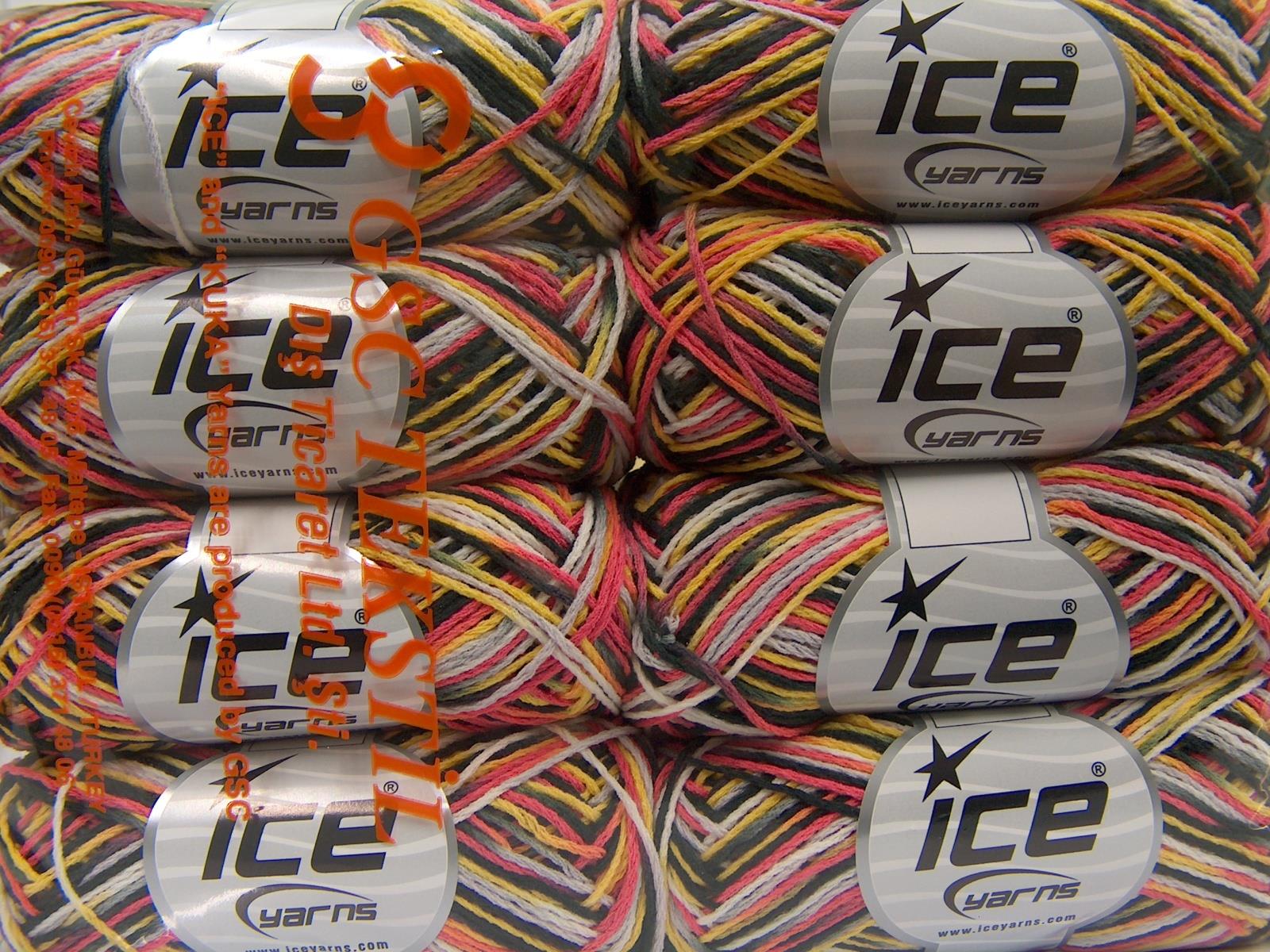 Vienna Black, Yellow, Light Grey, Salmon