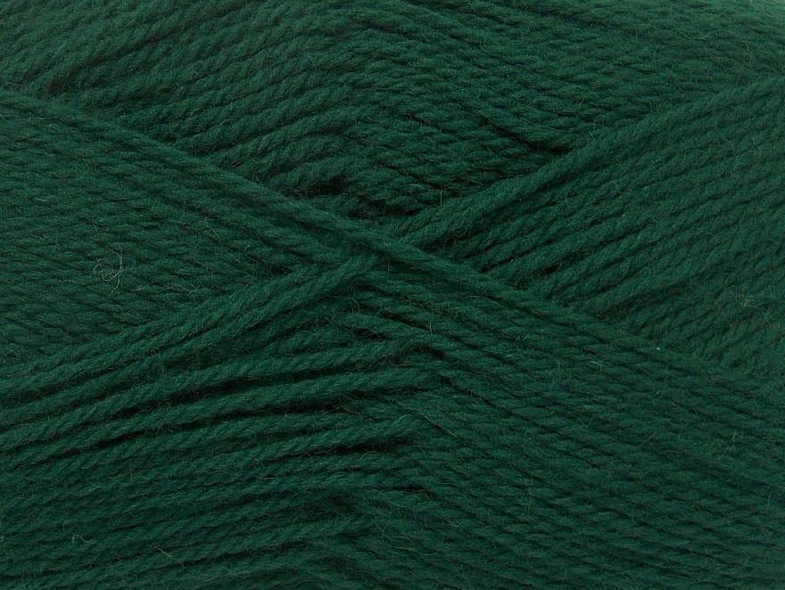 Virgin Wool Deluxe Dark Green