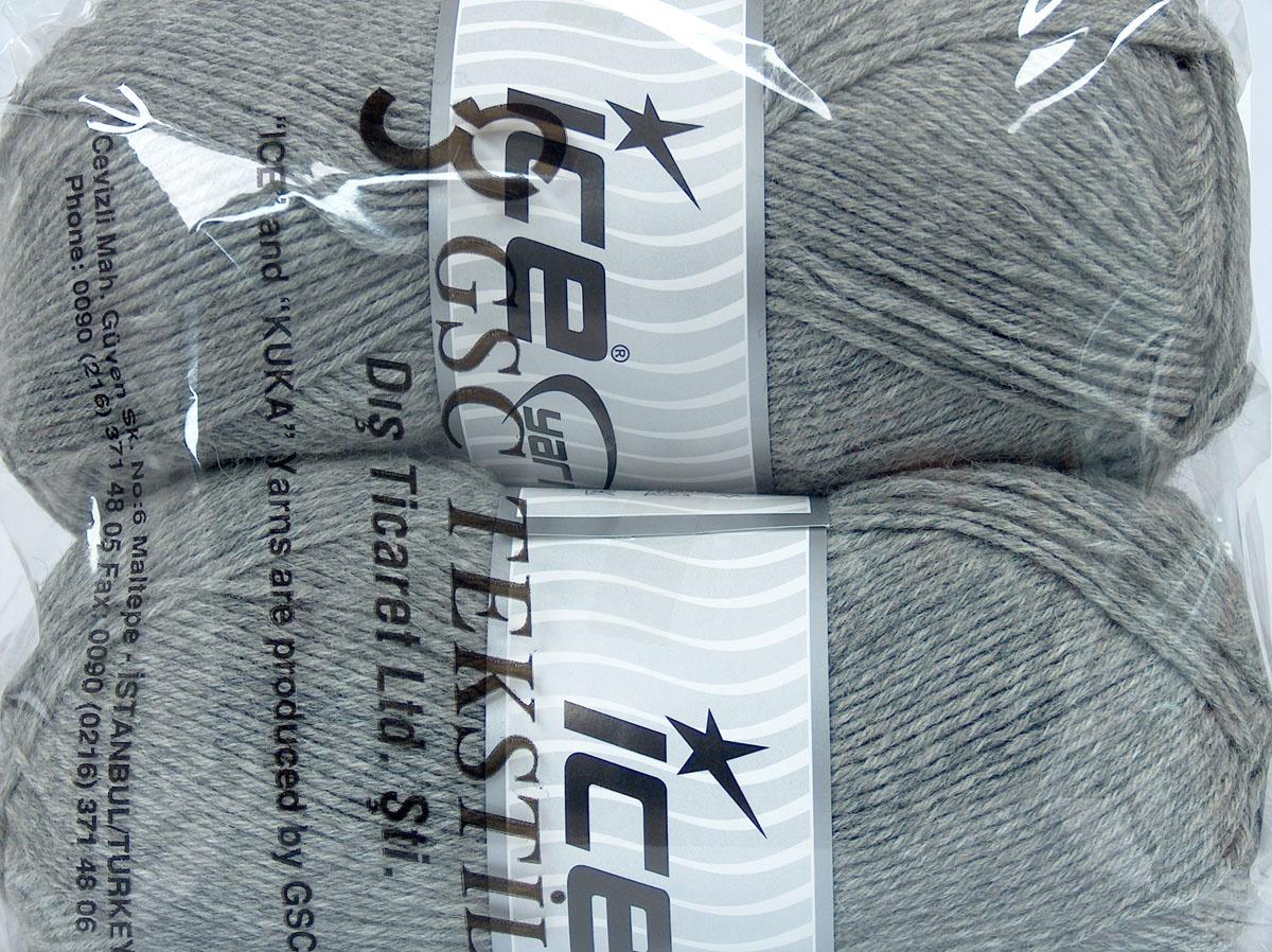 Virgin Wool Sock Grey