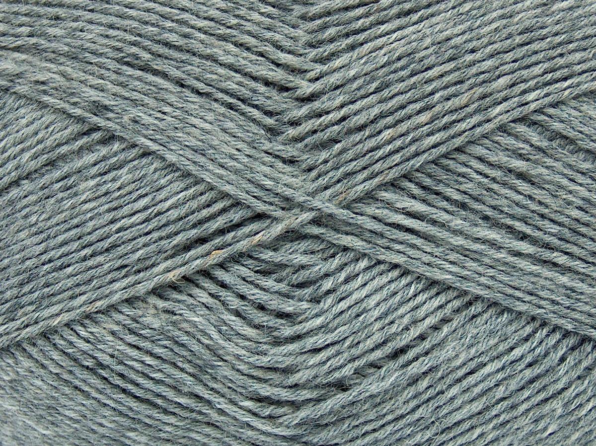 Virgin Wool Sock Grey