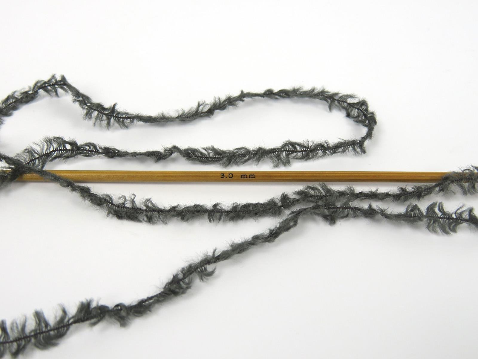 Viscose Fur Bluish Grey