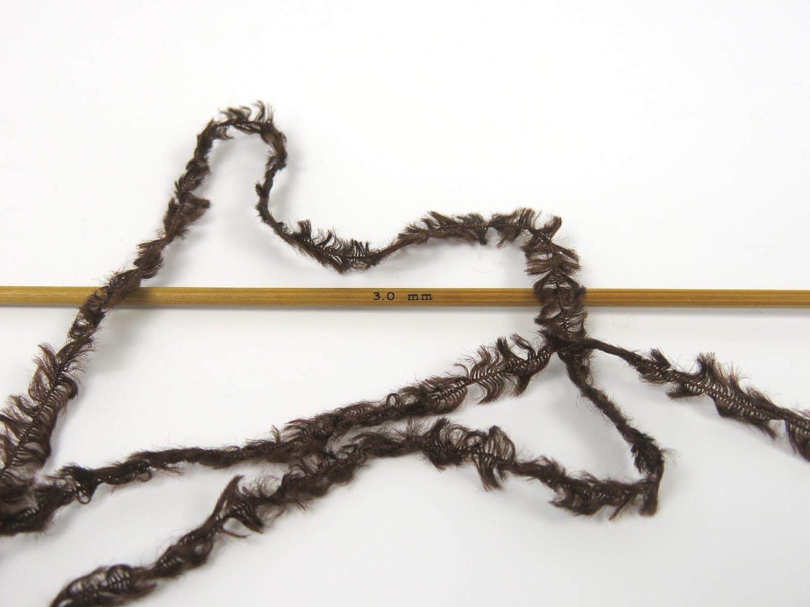 Viscose Fur Dark Brown