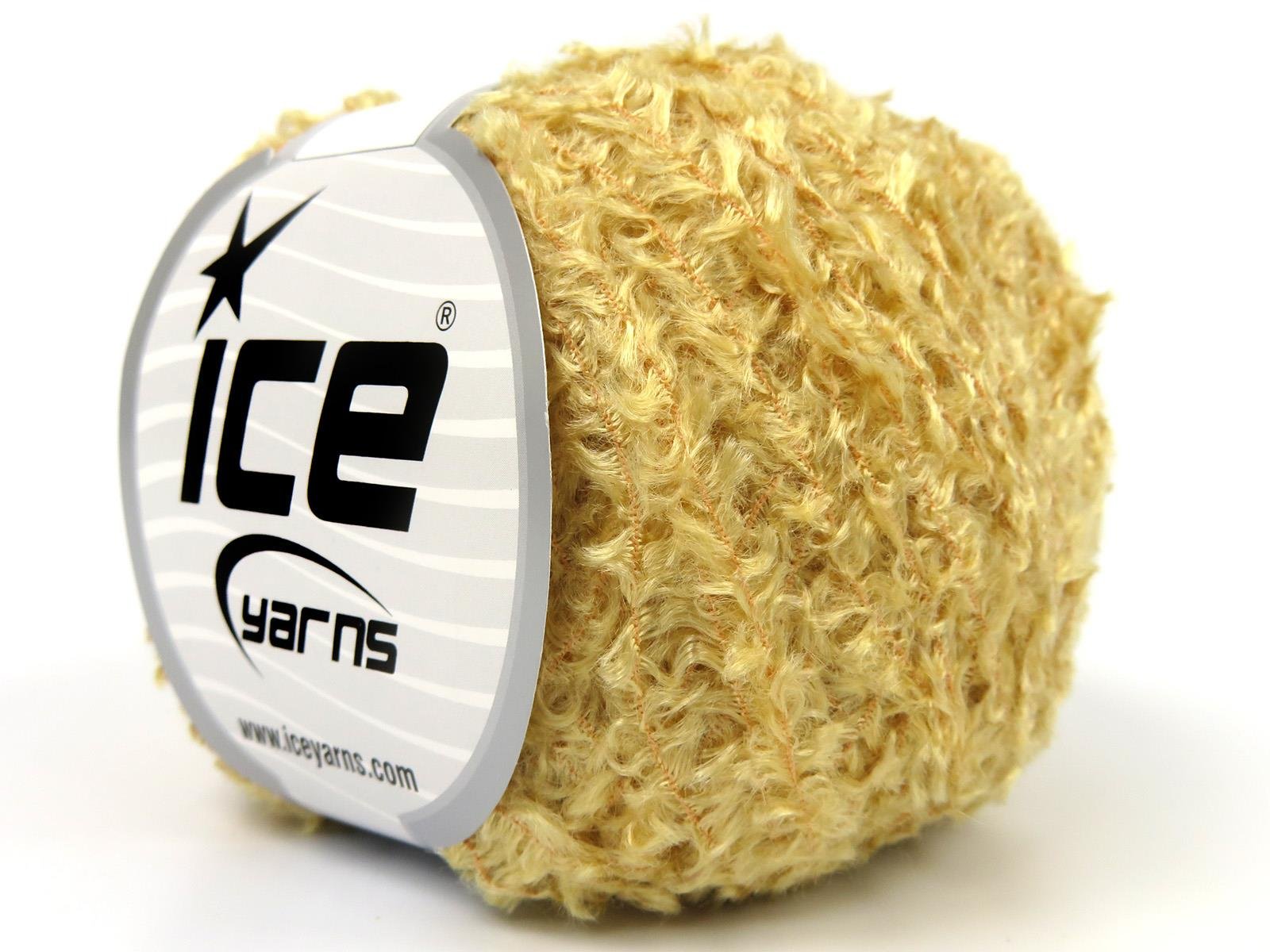 Viscose Fur Dark Cream