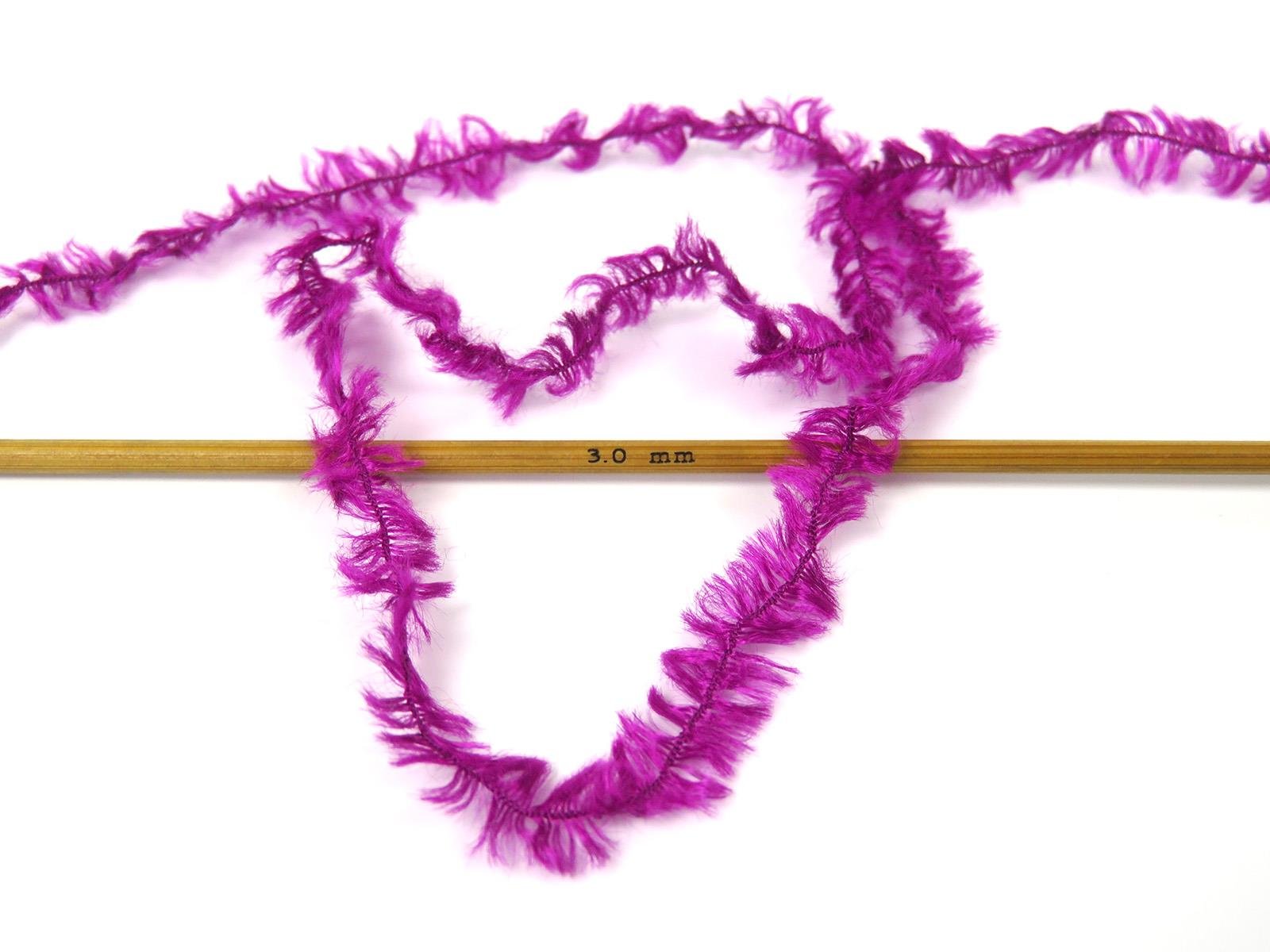 Viscose Fur Dark Fuchsia