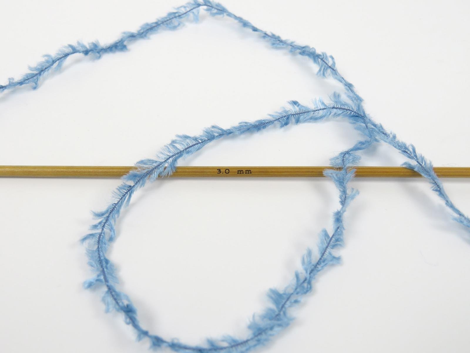 Viscose Fur Light Blue