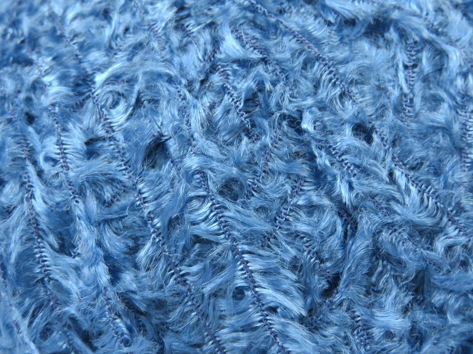 Viscose Fur Light Blue