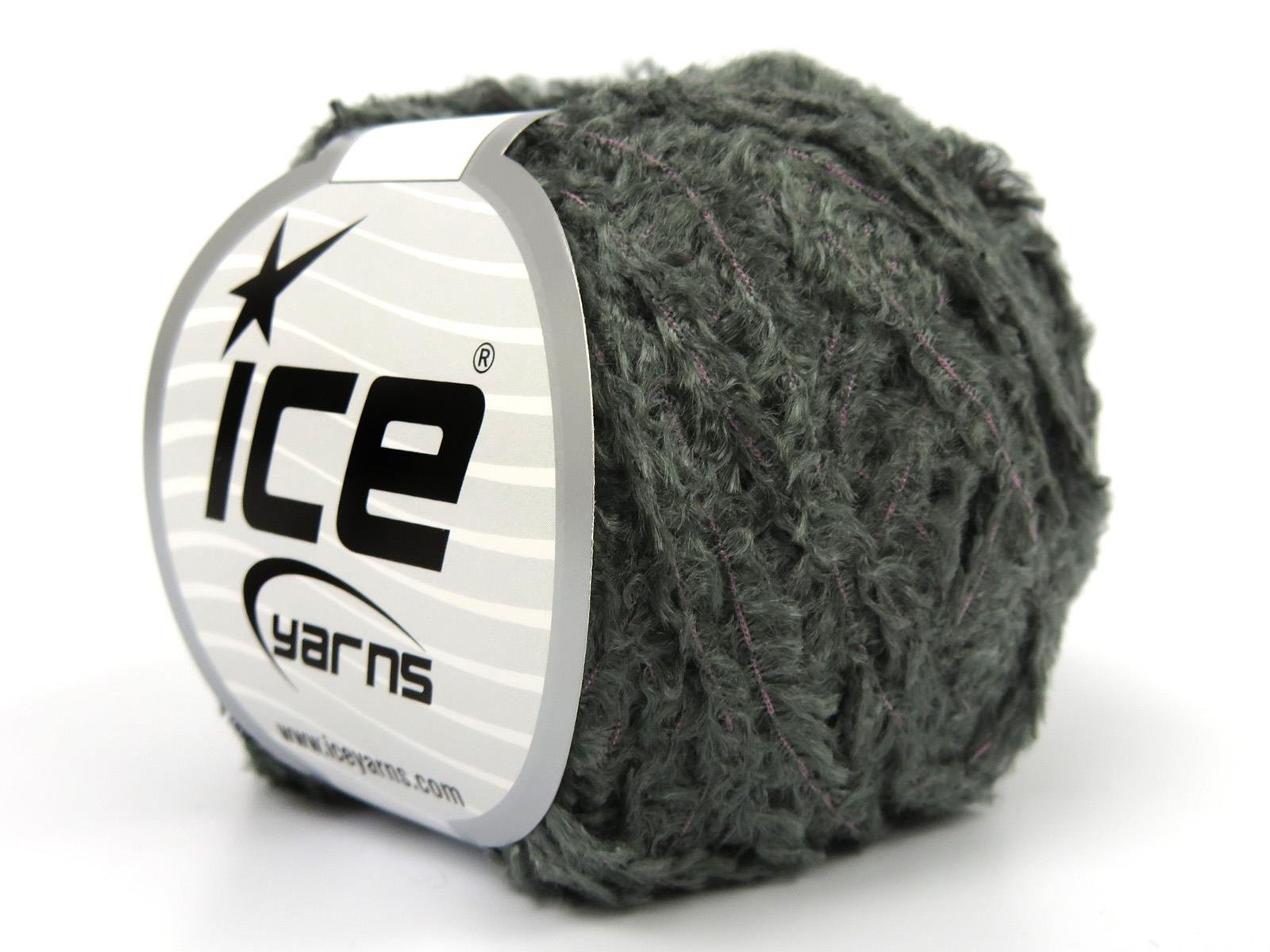 Viscose Fur Light Bluish Grey