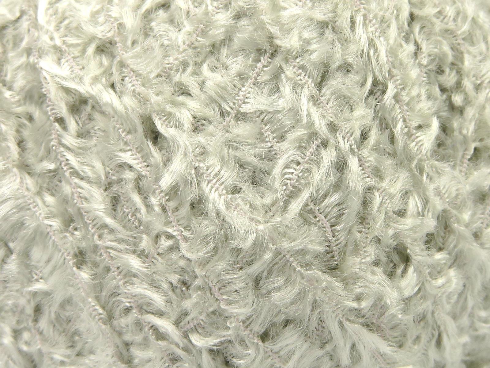 Viscose Fur Silver