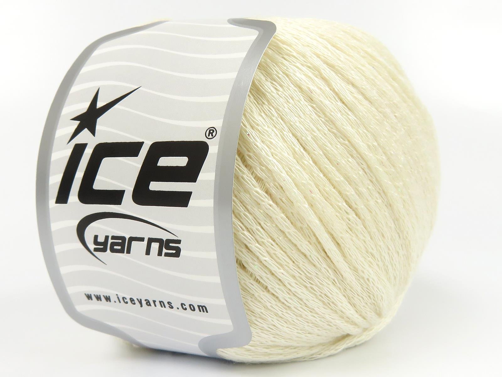 Viscose Glitz Light Cream