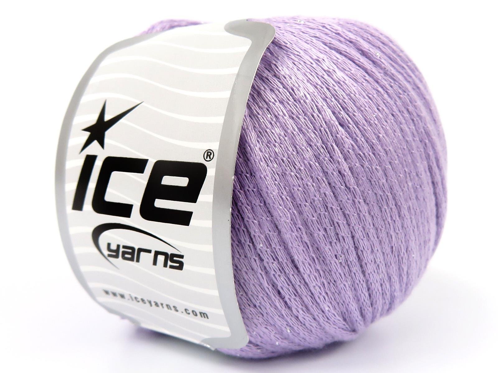 Viscose Glitz Light Lilac