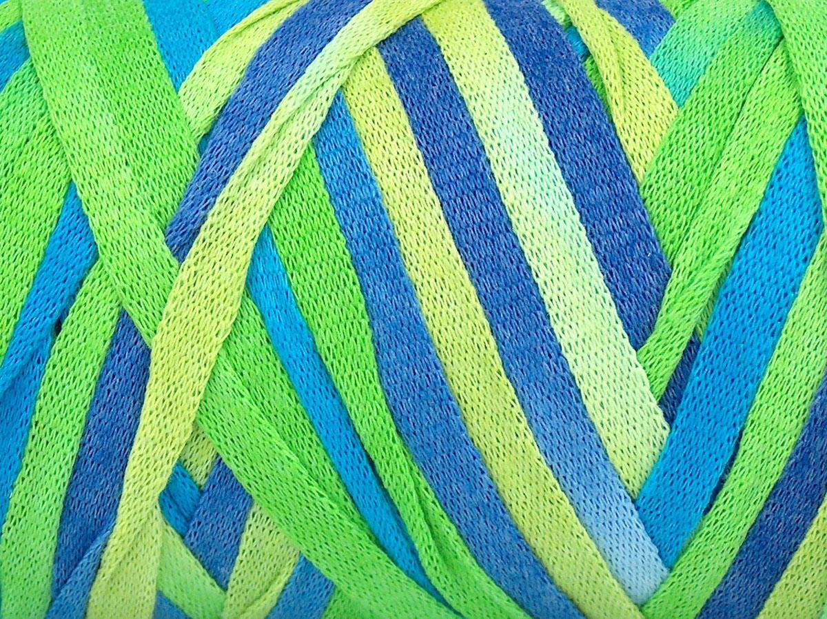 VisCot Ribbon Color Blue, Lilac, Green Shades