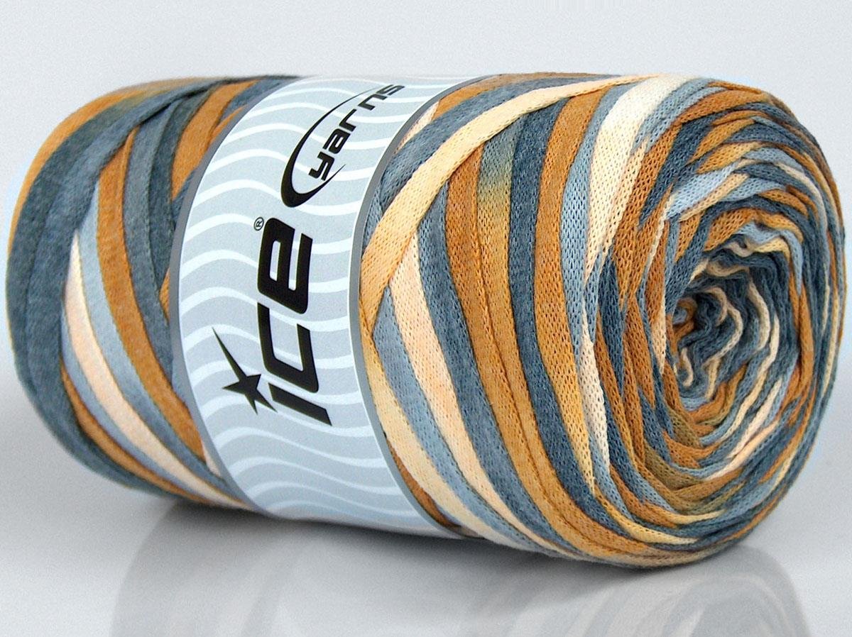 VisCot Ribbon Color Light Brown, Cream Shades, Grey Shades