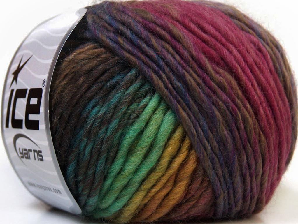 Vivid Wool Pink, Purple, Camel, Green Shades