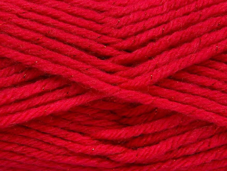 Wool Bulky Glitz Candy Pink