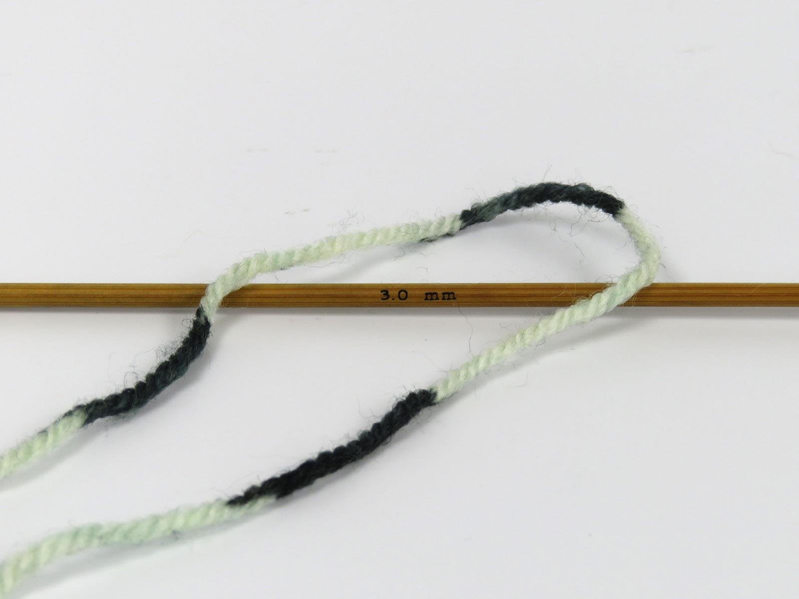 Wool Design Black, Green Shades, Teal