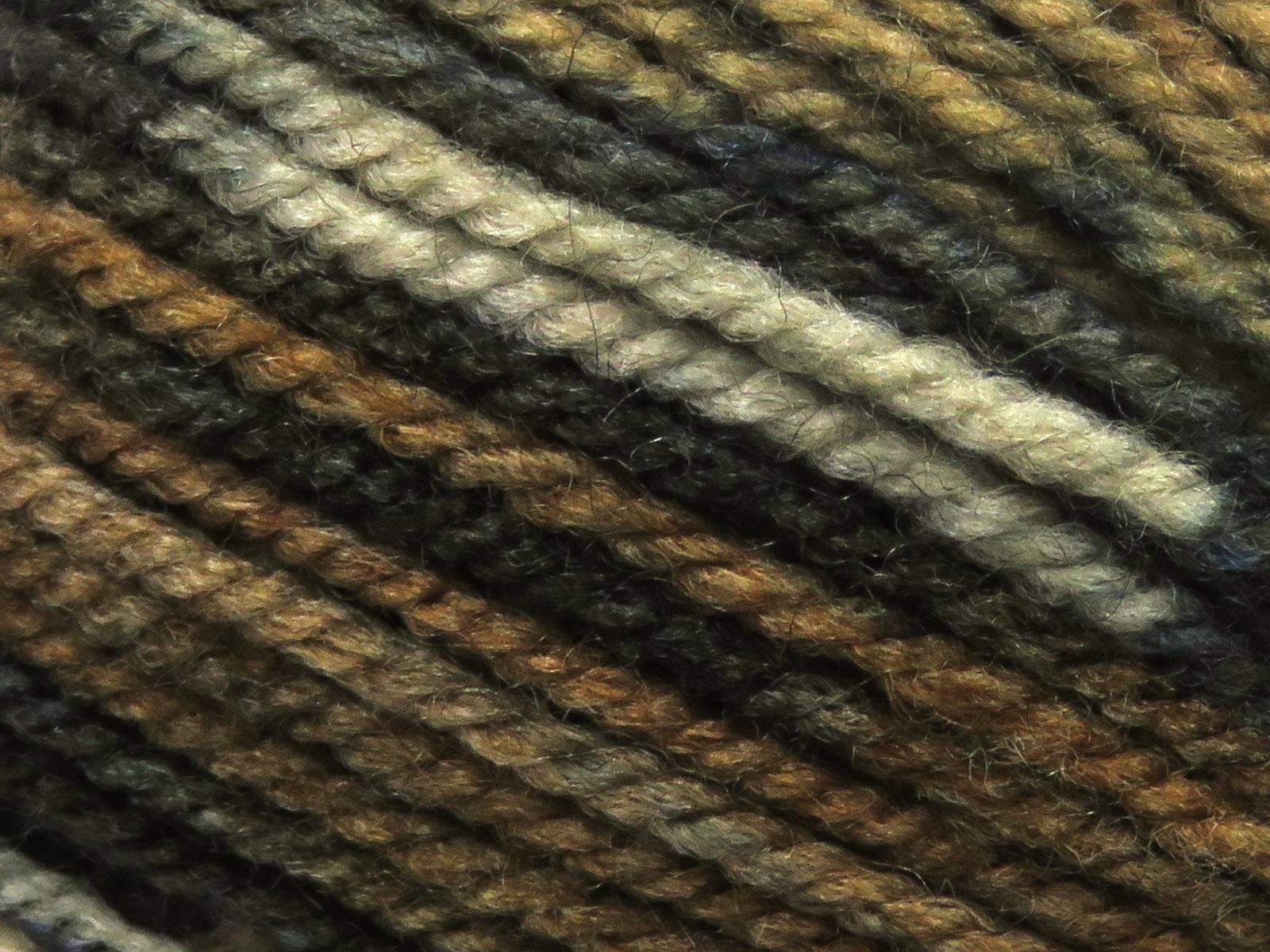 Wool Design Cream, Brown Shades, Teal