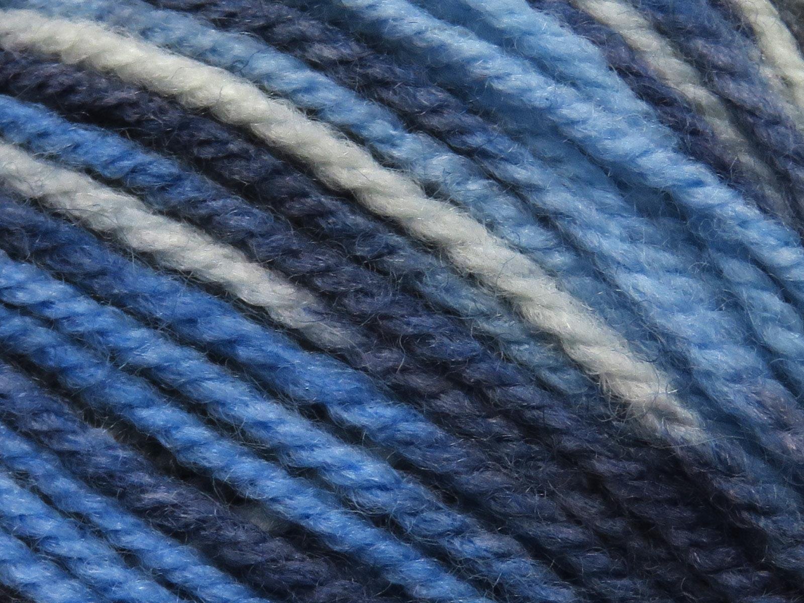 Wool Design White, Grey, Blue Shades