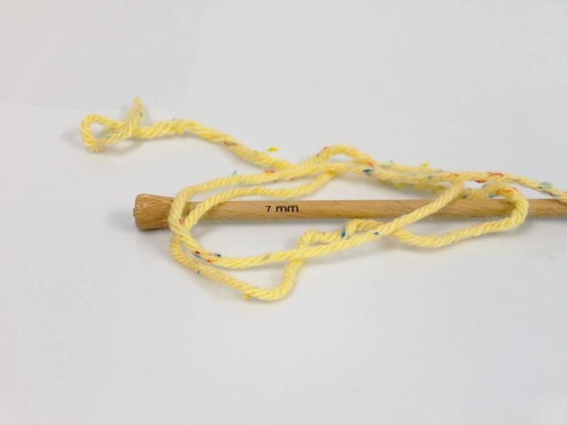 Wool Tweed Superbulky Yellow