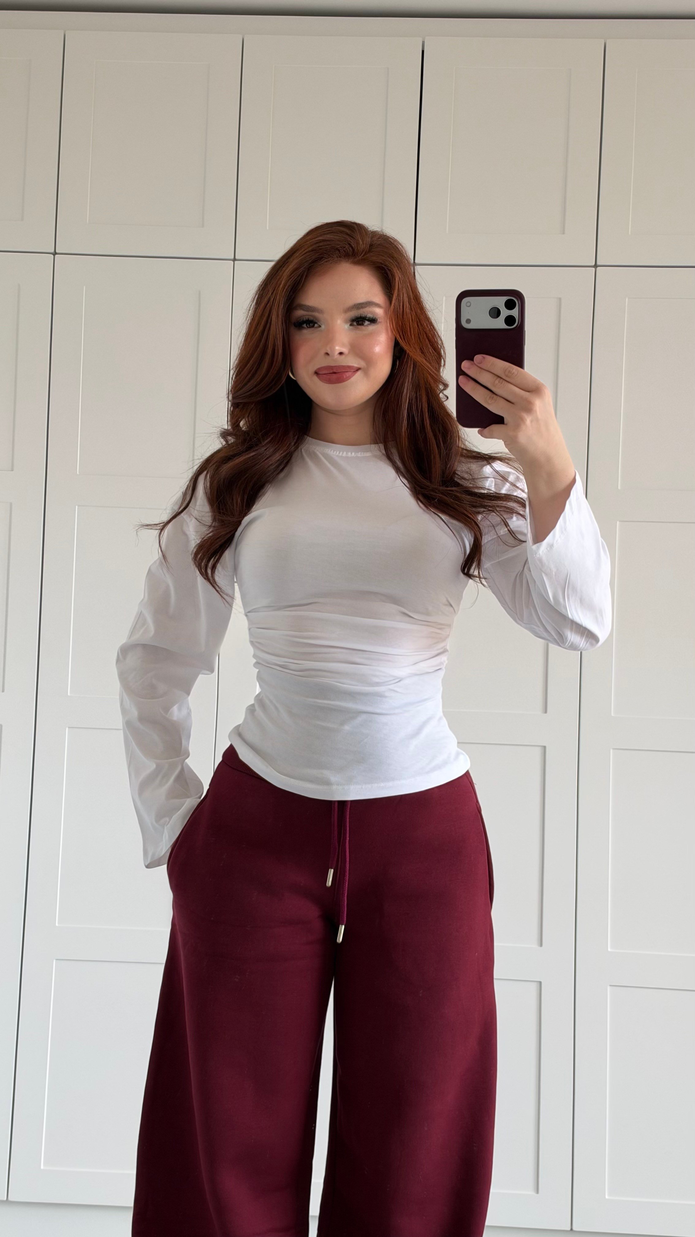 Vamous Waist Detail Blouse White