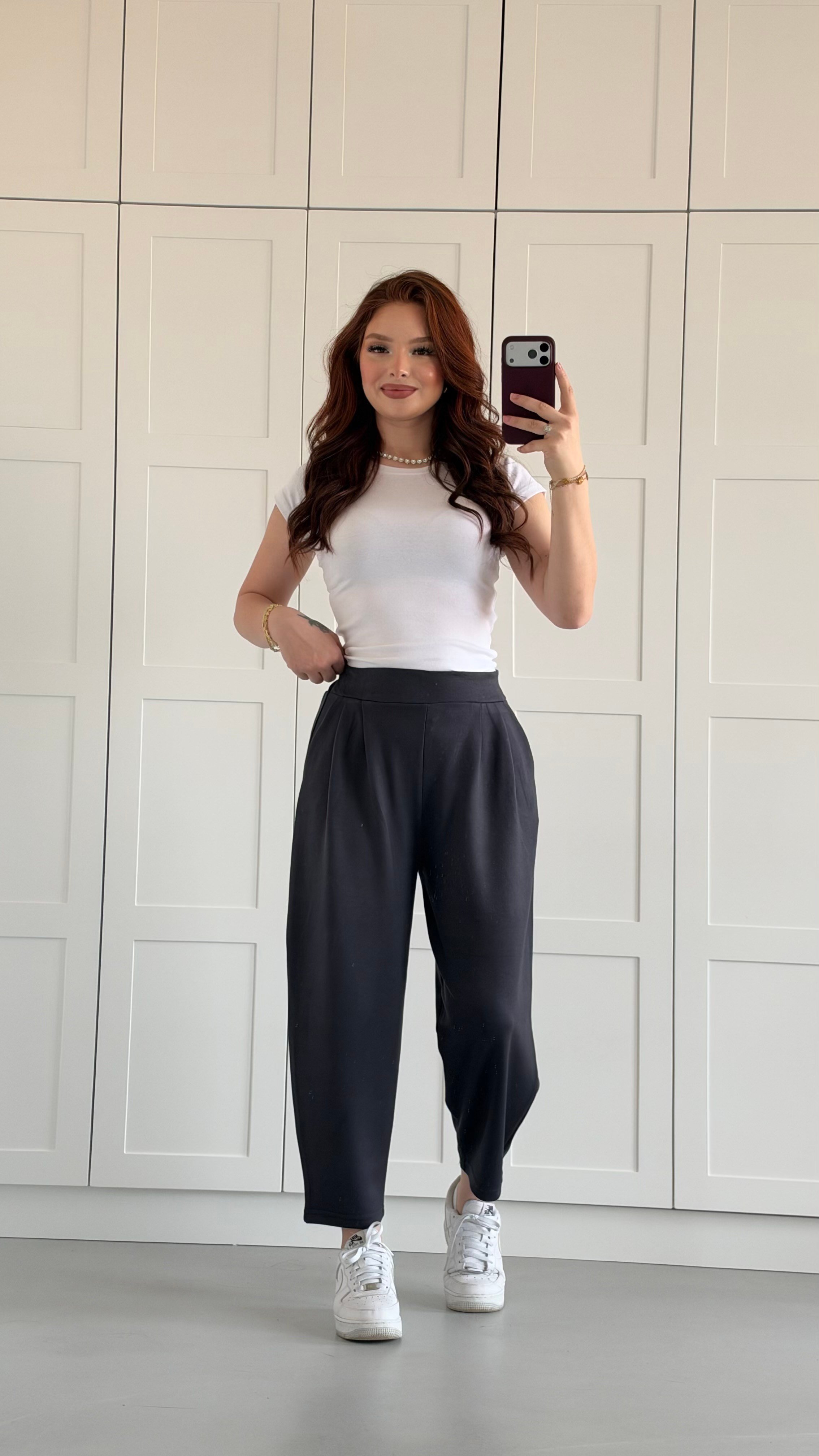 Modal Jogger Pants Anthracite