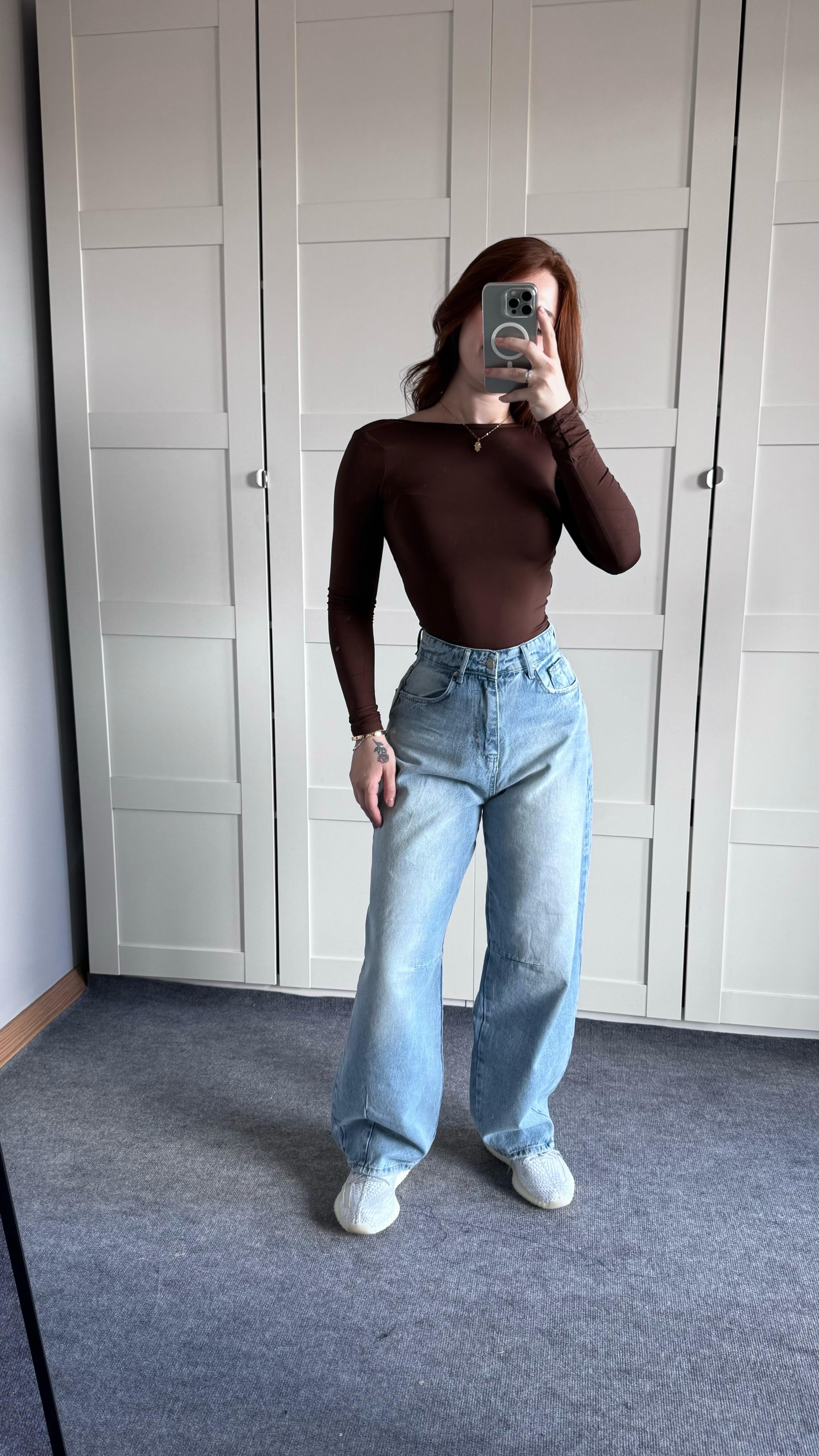 Baggy Bersh. Açık Mavi Jeans