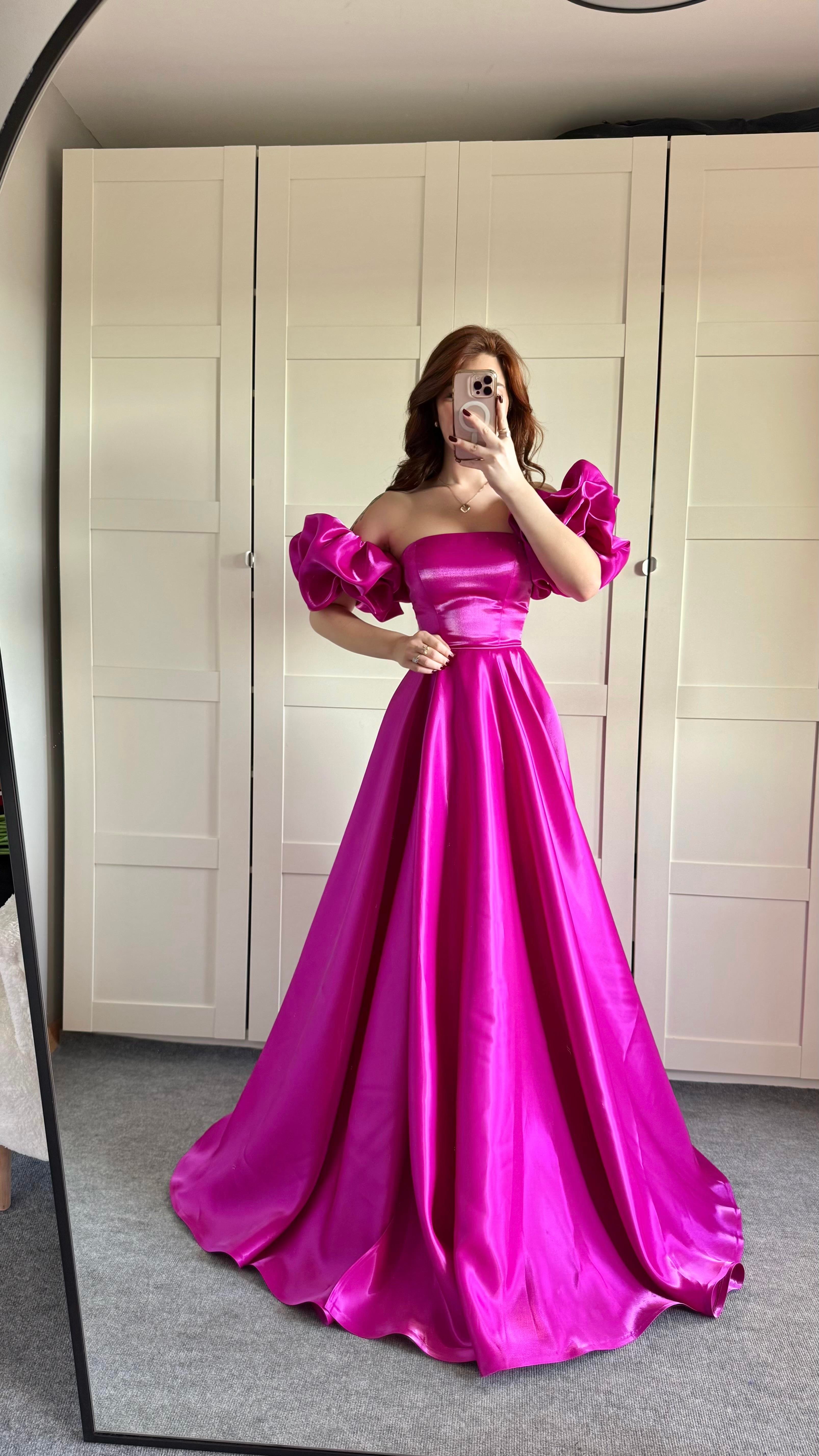 Barbie princess Abiye Fuşya