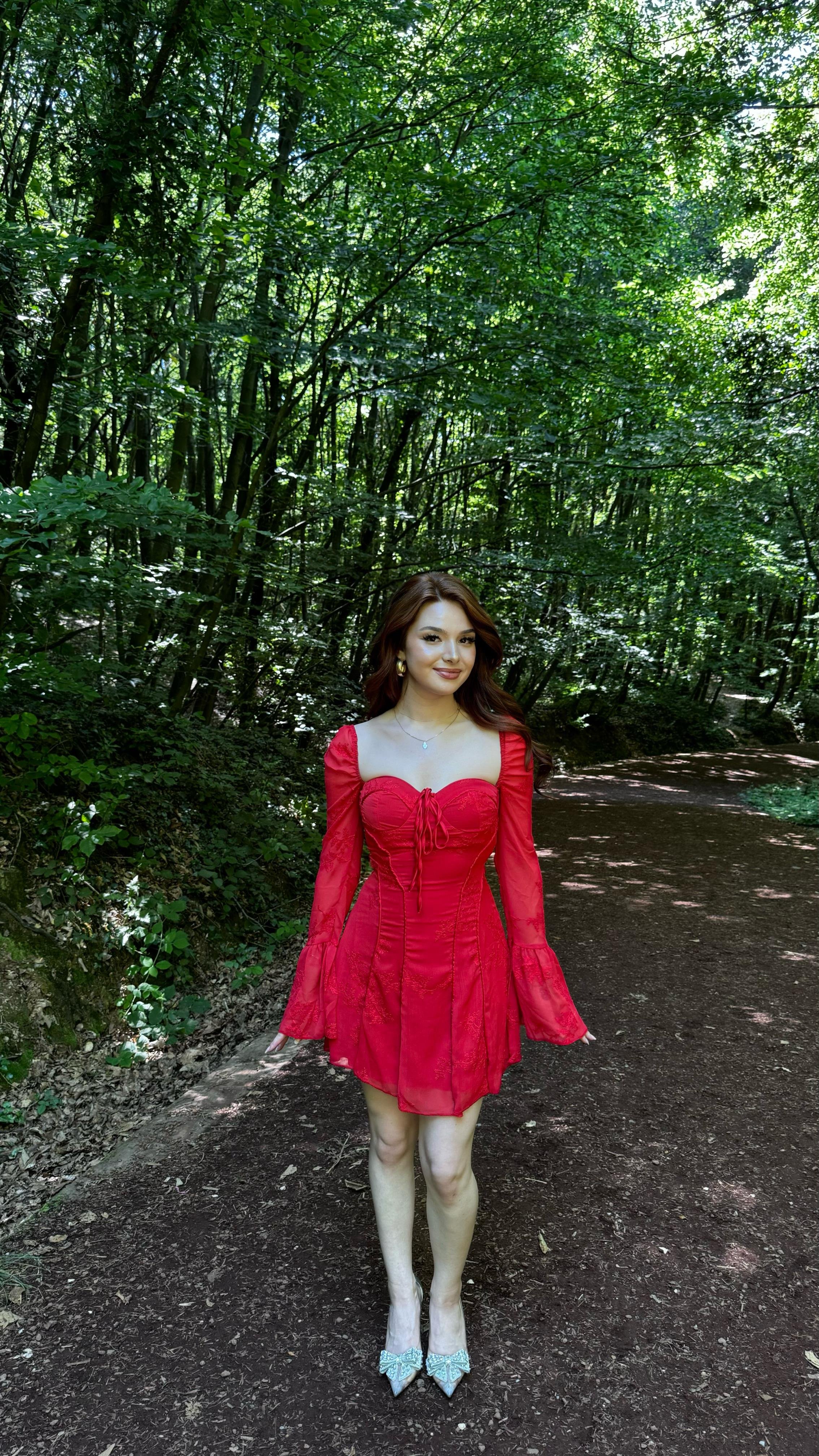 Bella Kırmızı Elbise
