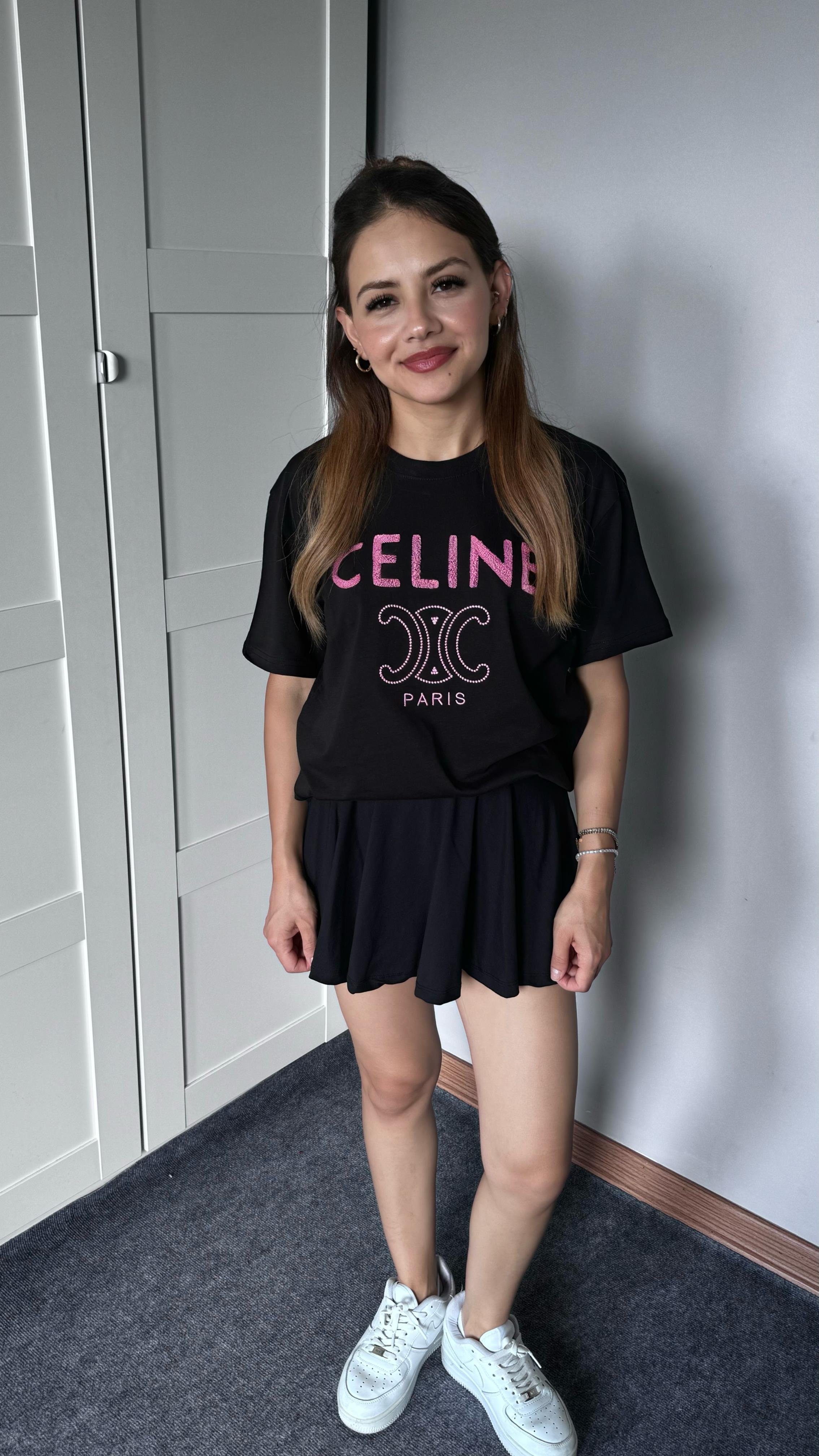 Celine Siyah Tişört
