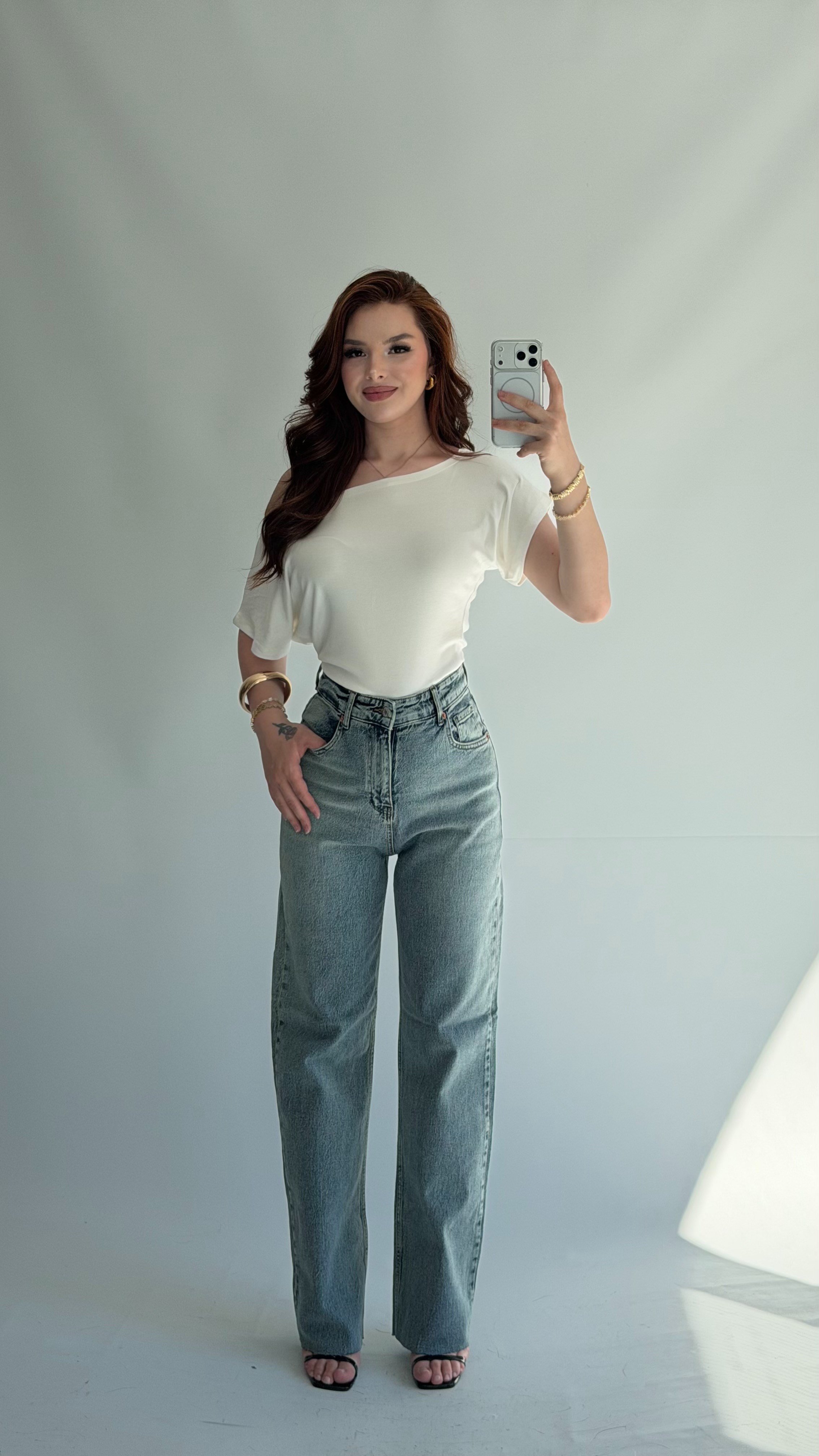 Trend Straight Cut Jean Grey