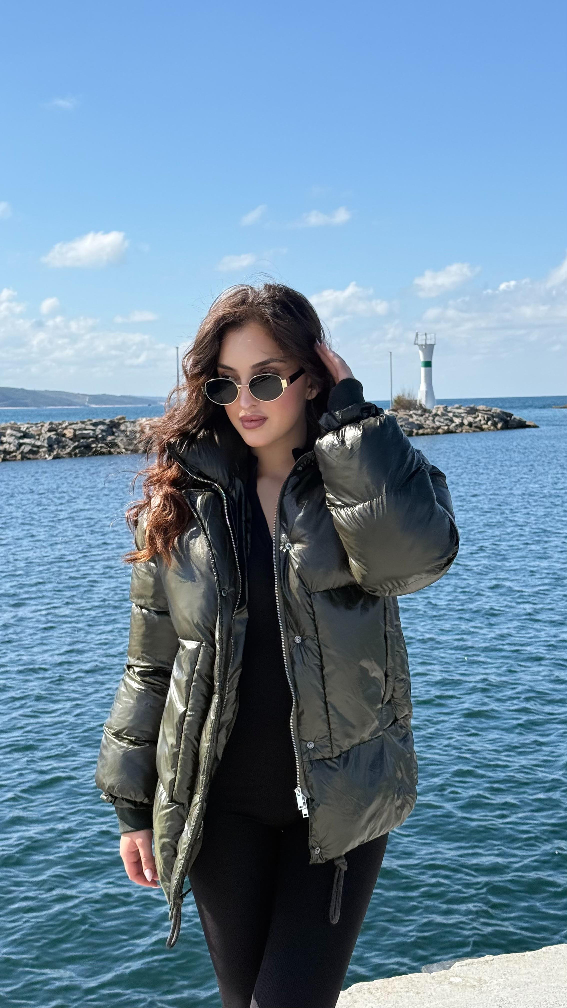 Kingsman Şişme Mont Yeşil