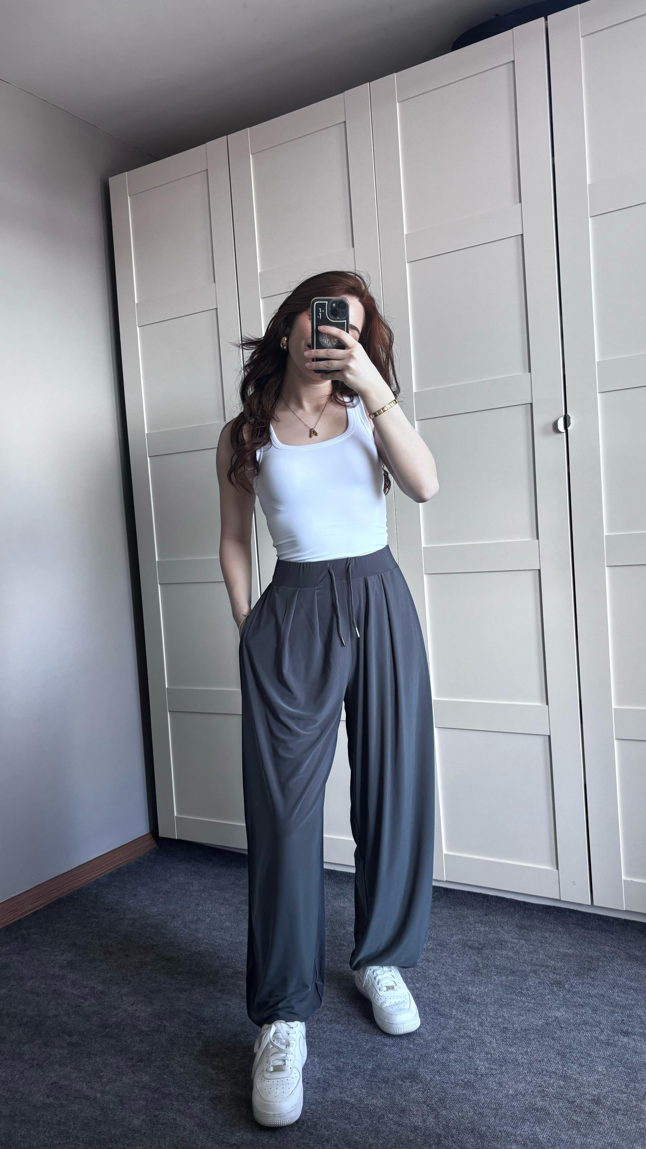 Oysho Modal Şalvar Füme