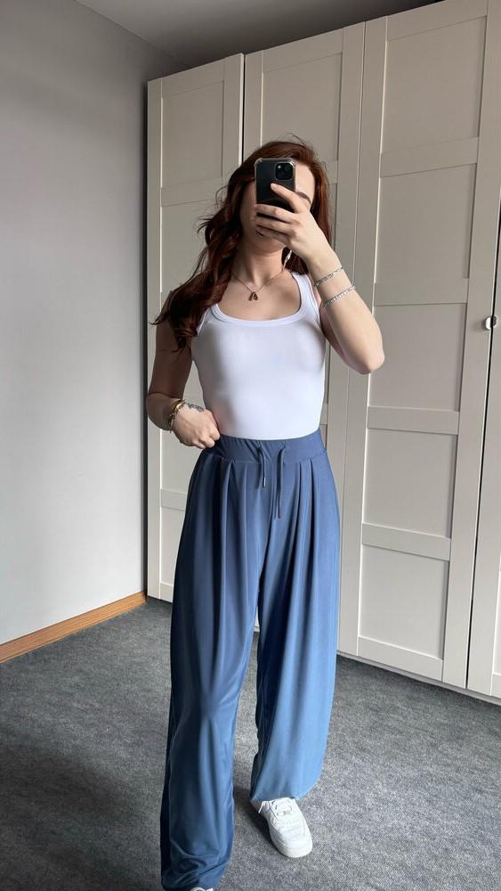Oysho Modal Şalvar İndigo