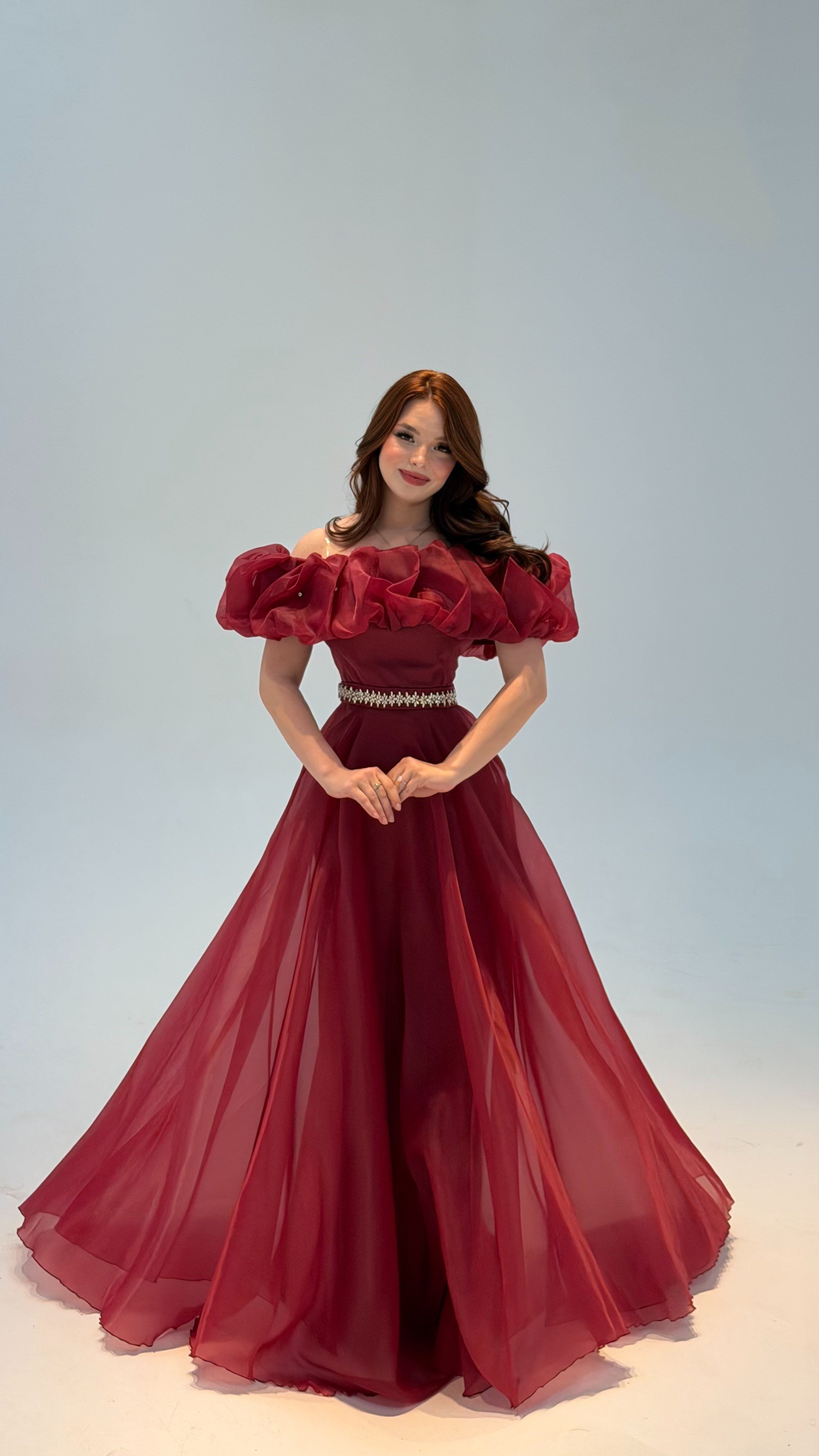 Peri Vibe Abiye Bordo