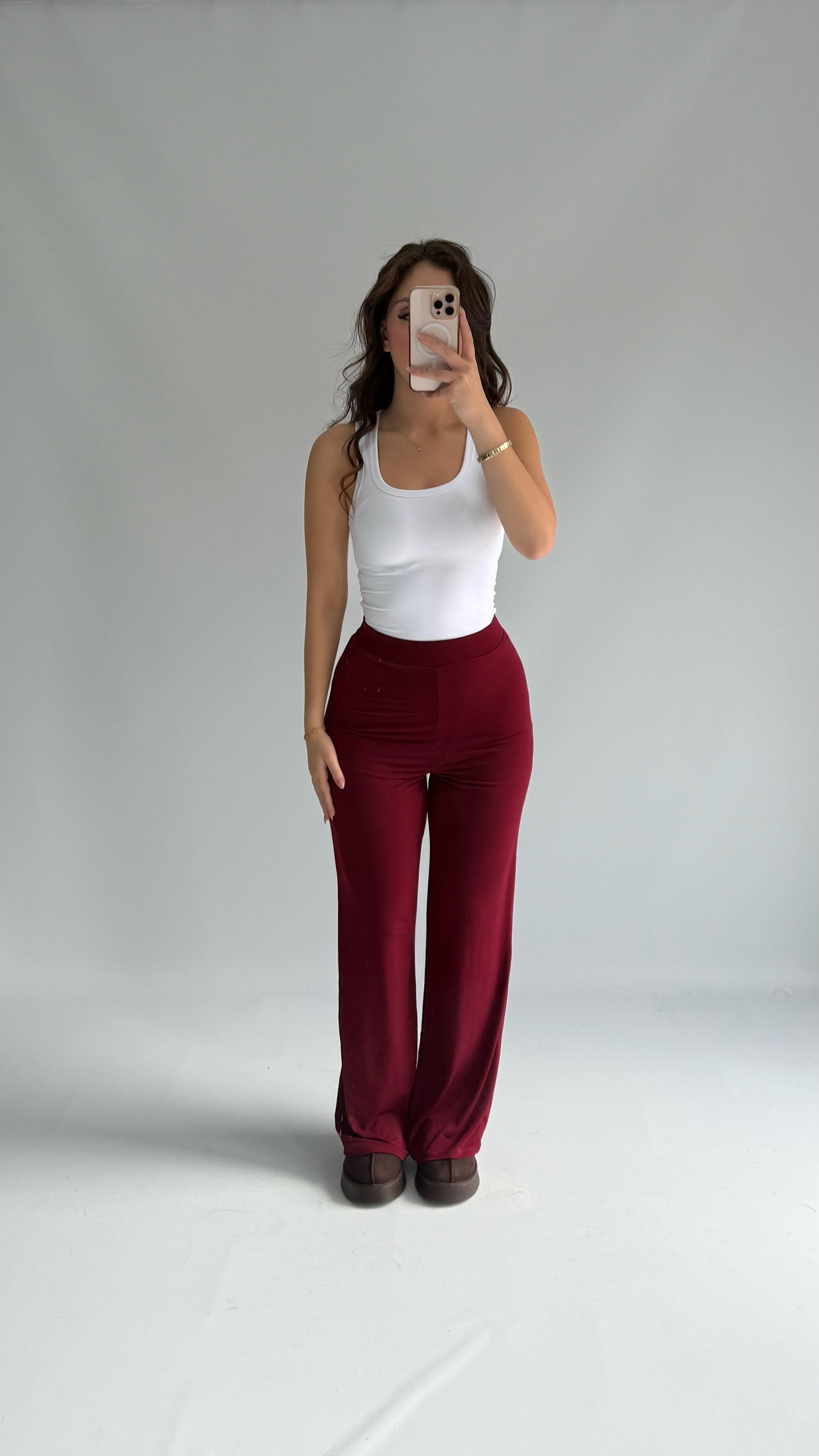 Plazzo Sandy Eşofman Bordo