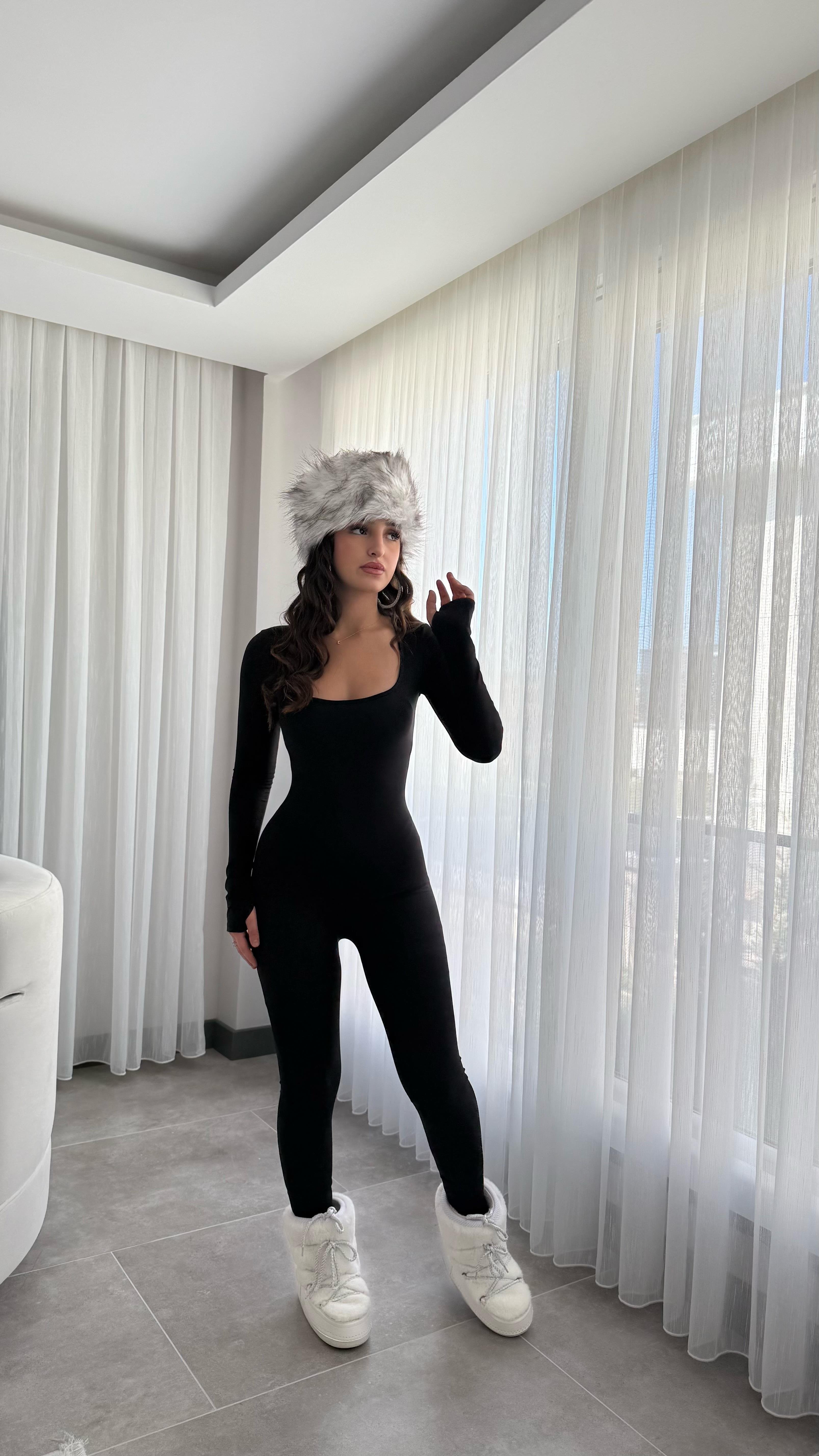 Range Mom Polyamid Tulum Siyah