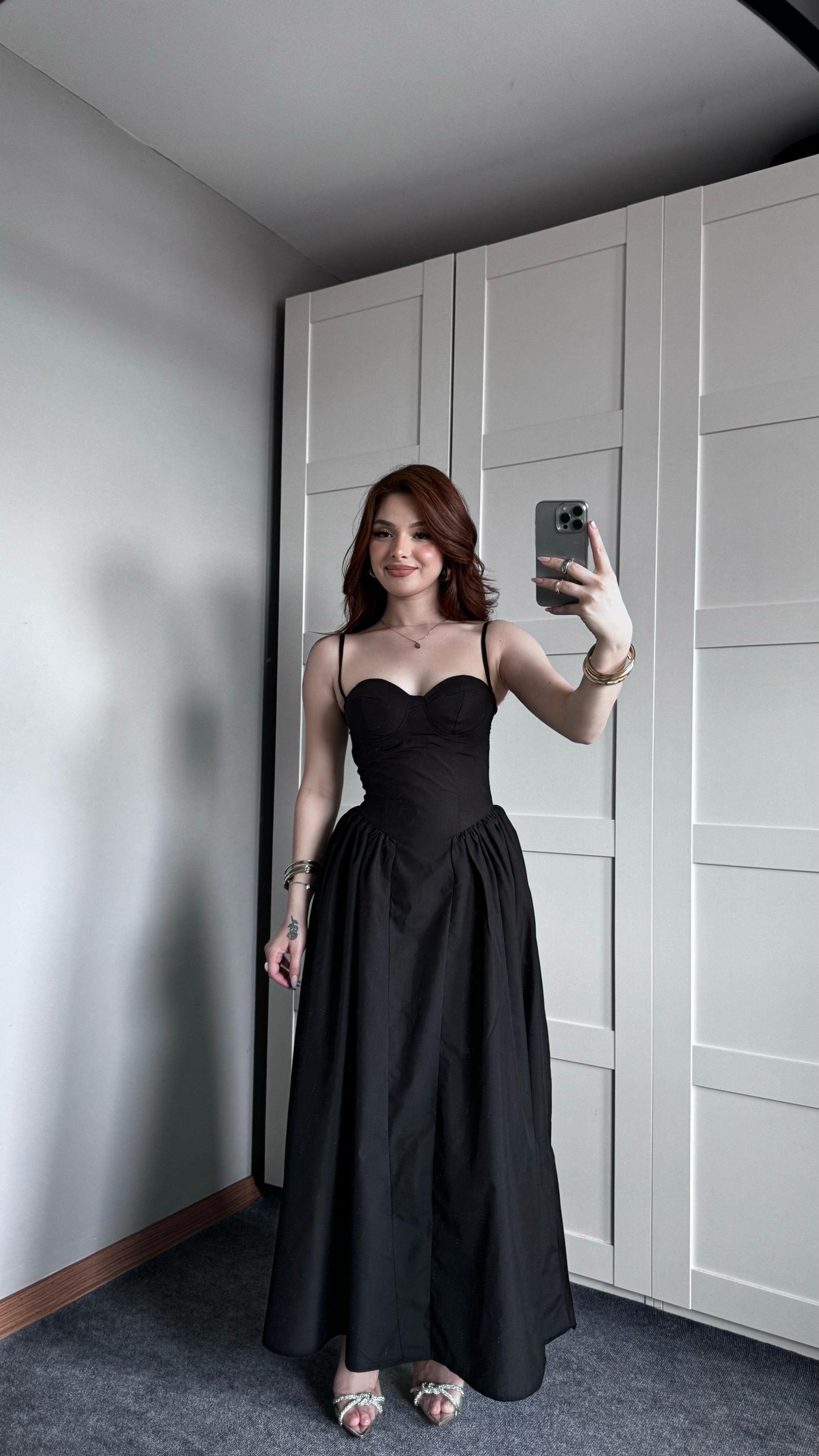 Sofia Siyah Elbise