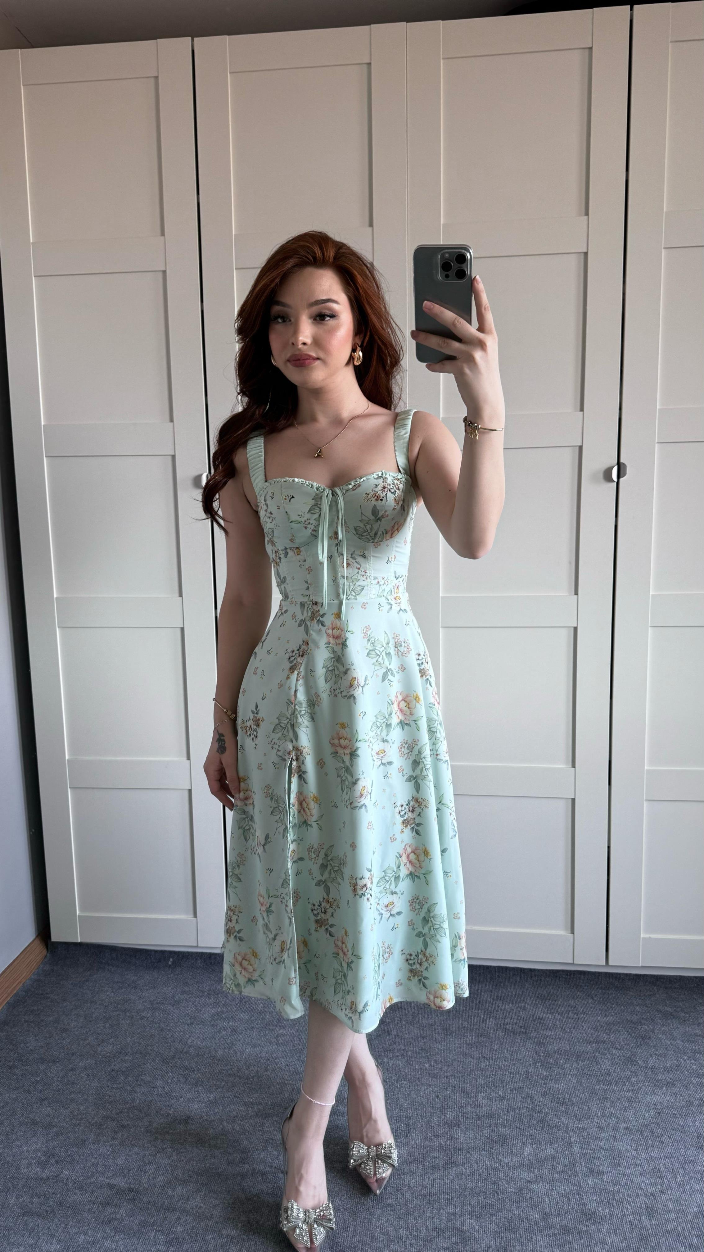 Summer Yeşil Elbise