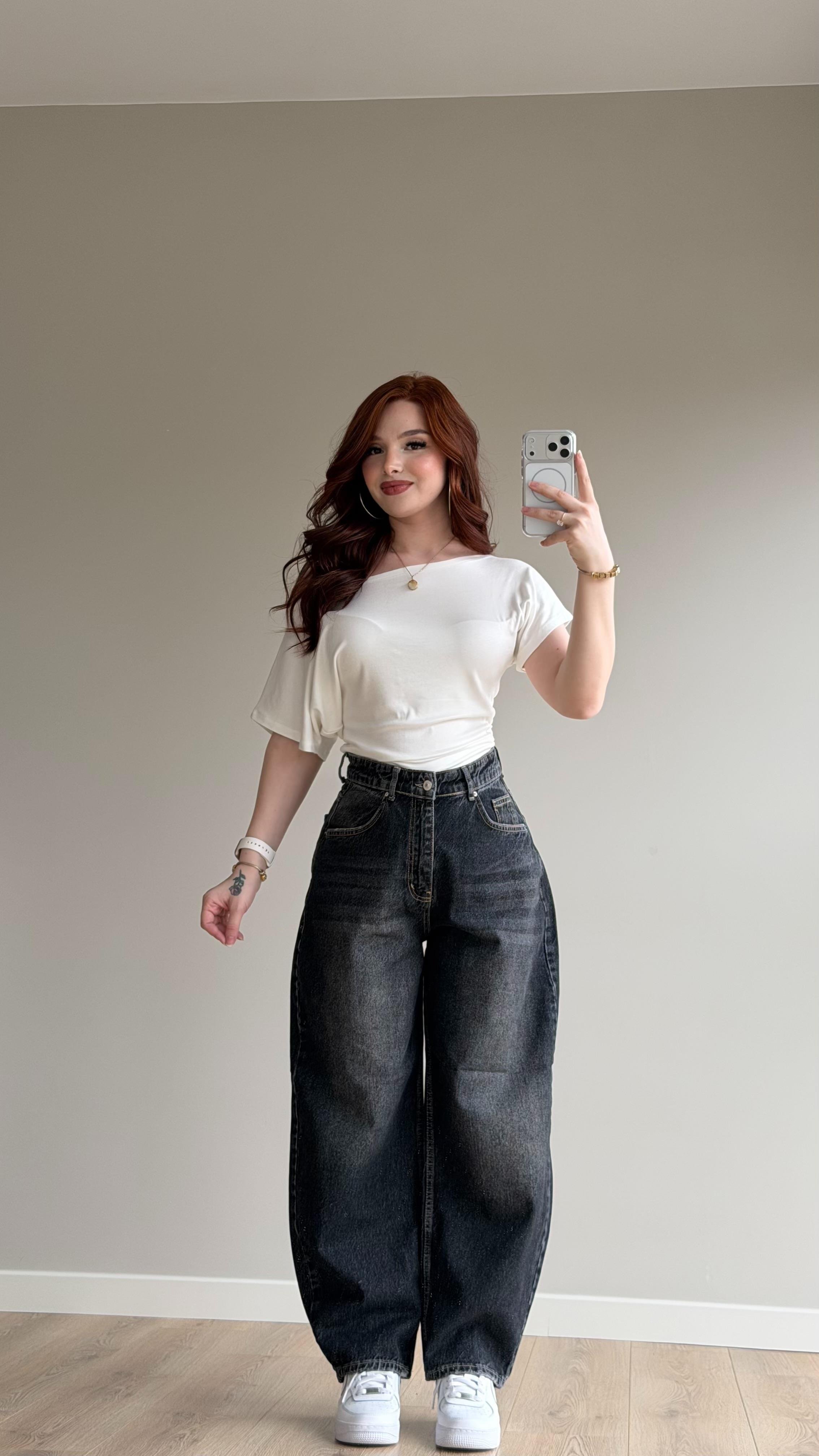 Urban Cool Balon Jean Koyu Gri