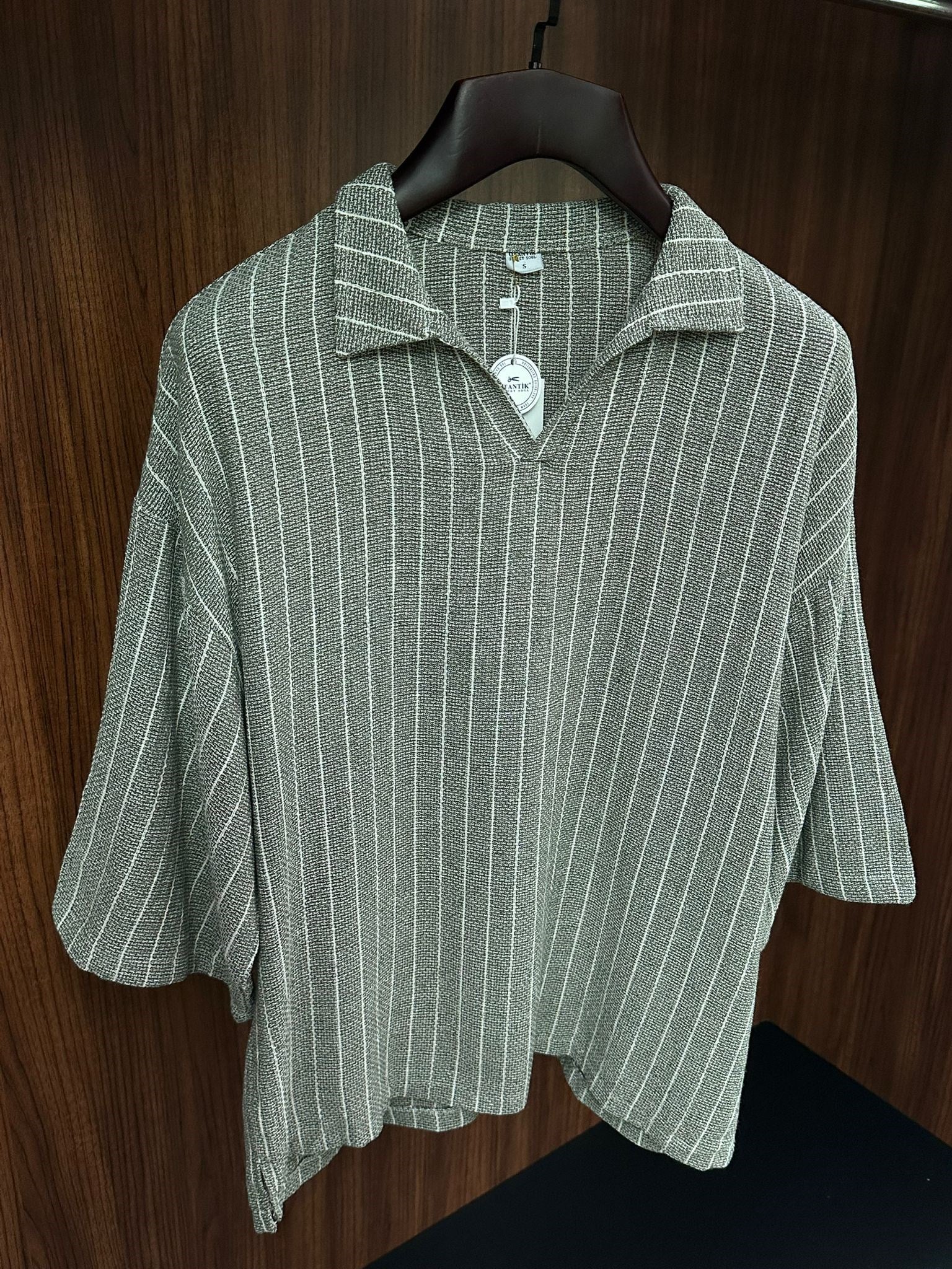 Boho Yakalı Harem T-Shirt