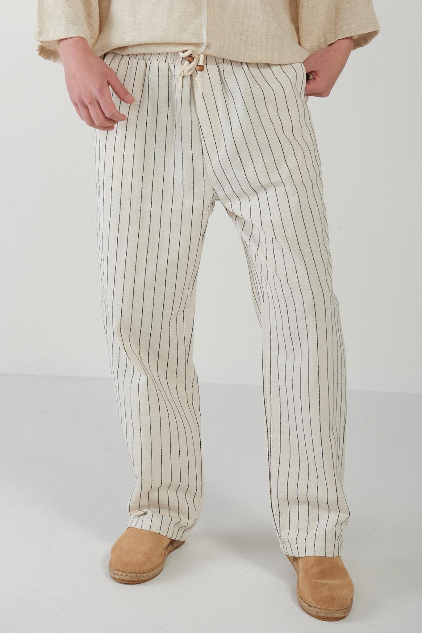 Çizgili Orçe Baggy