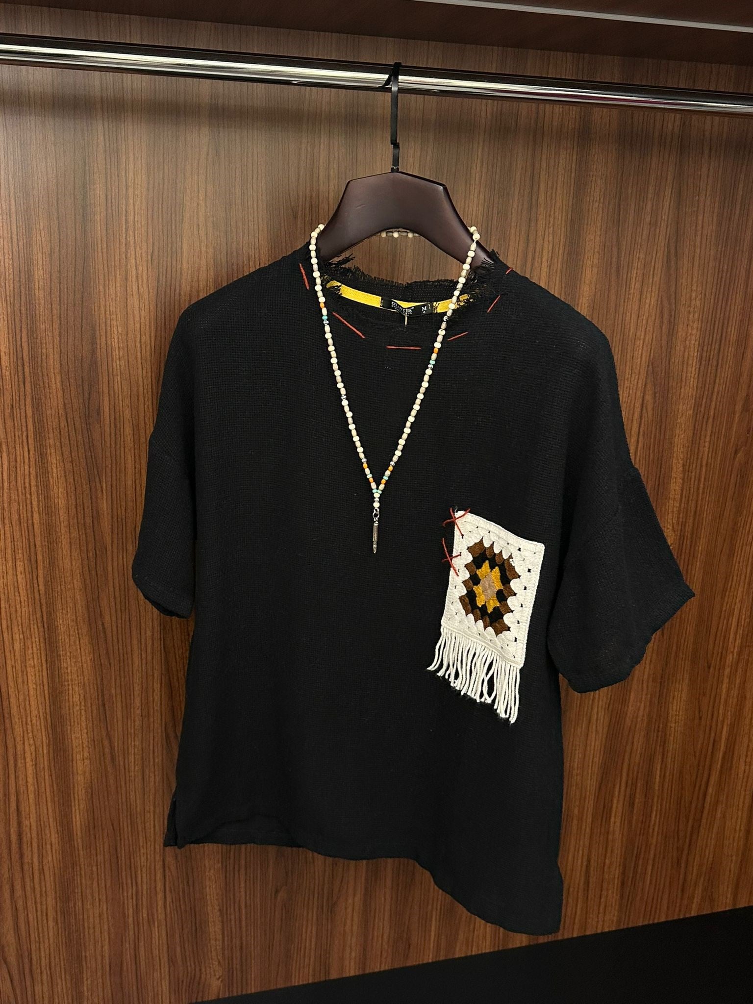 Ethno Carpet Keten T-Shirt